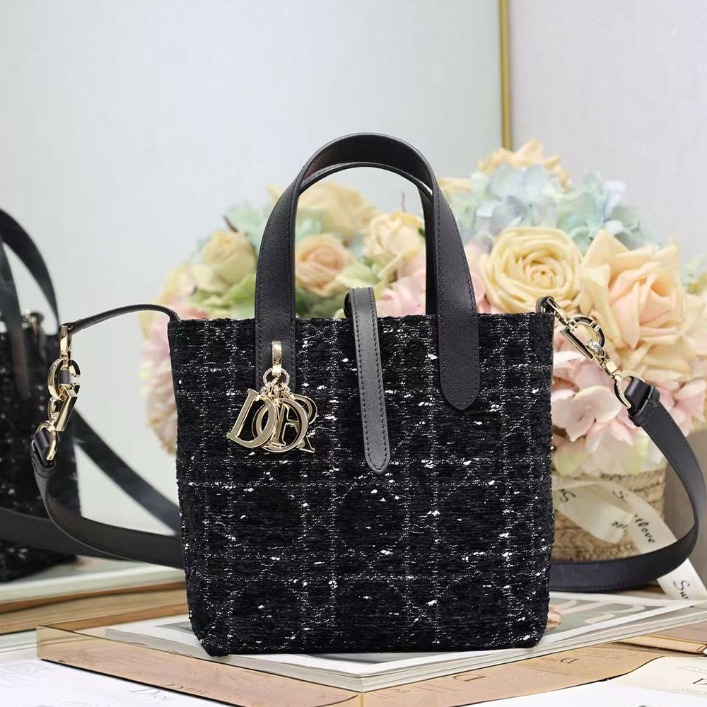 Dior Small Dior Toujours Vertical Tote Bag (Mirror Quality)