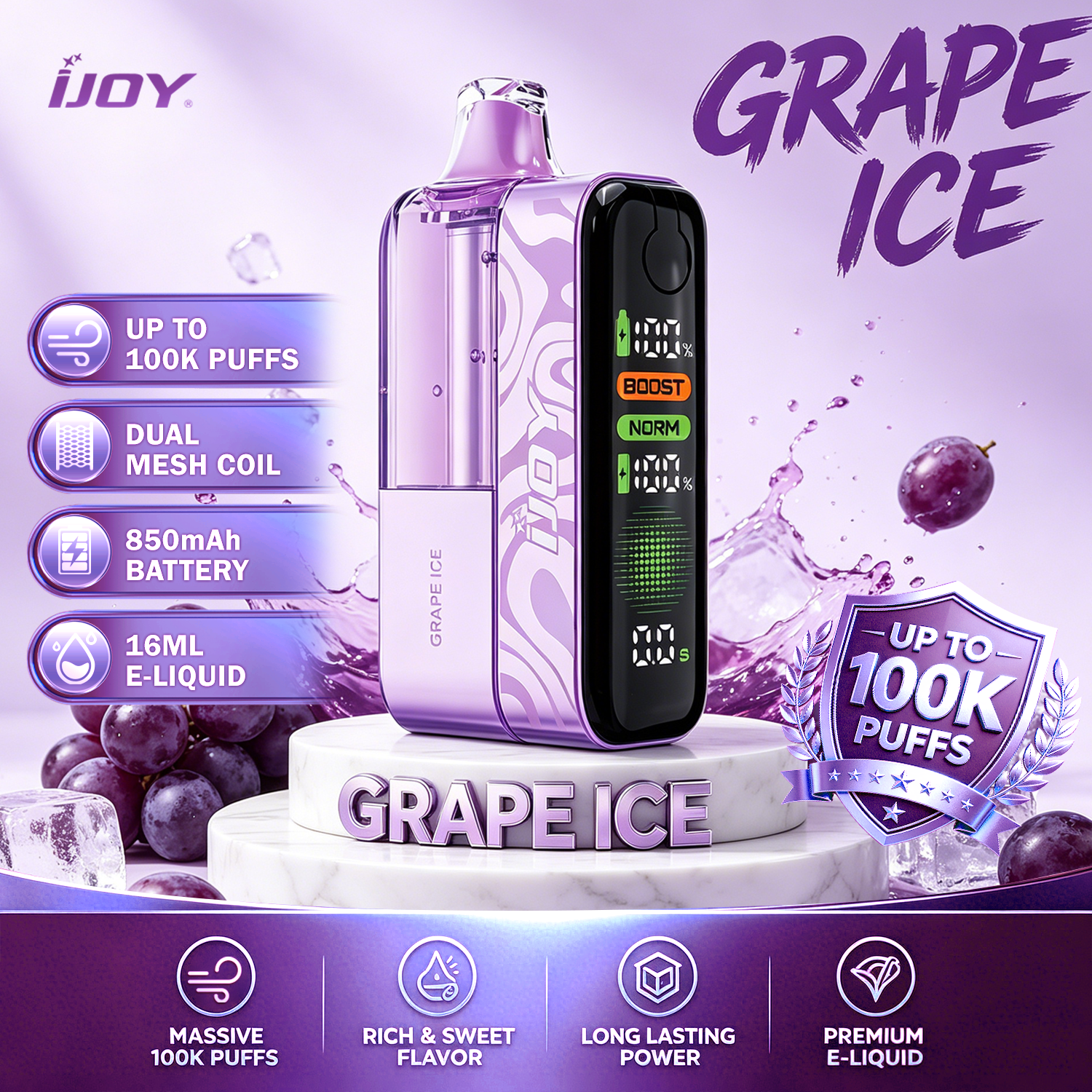 IJOY XP100K Disposable - 15 flavors