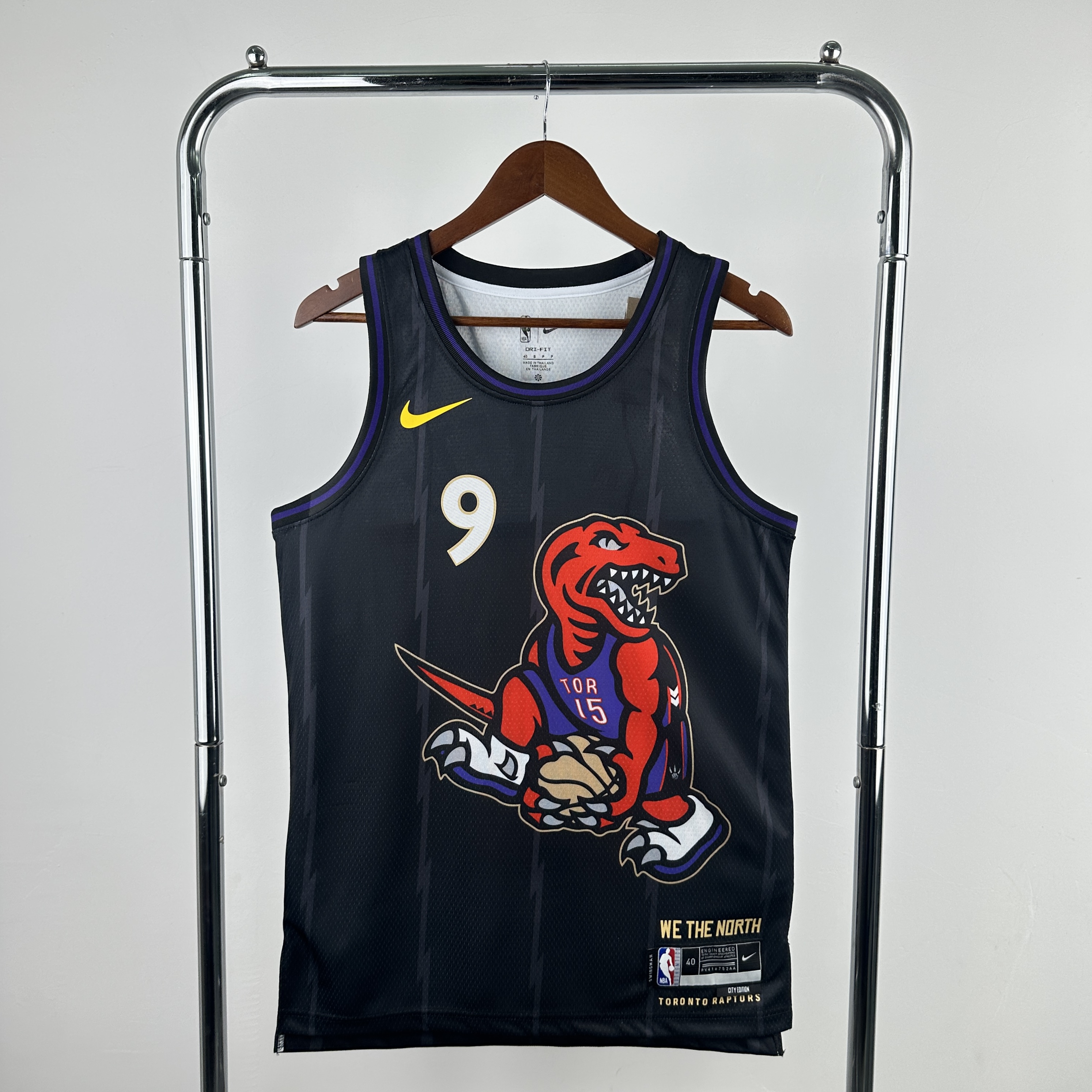 25 Season Toronto Raptors City Edition  No.9 Barrett