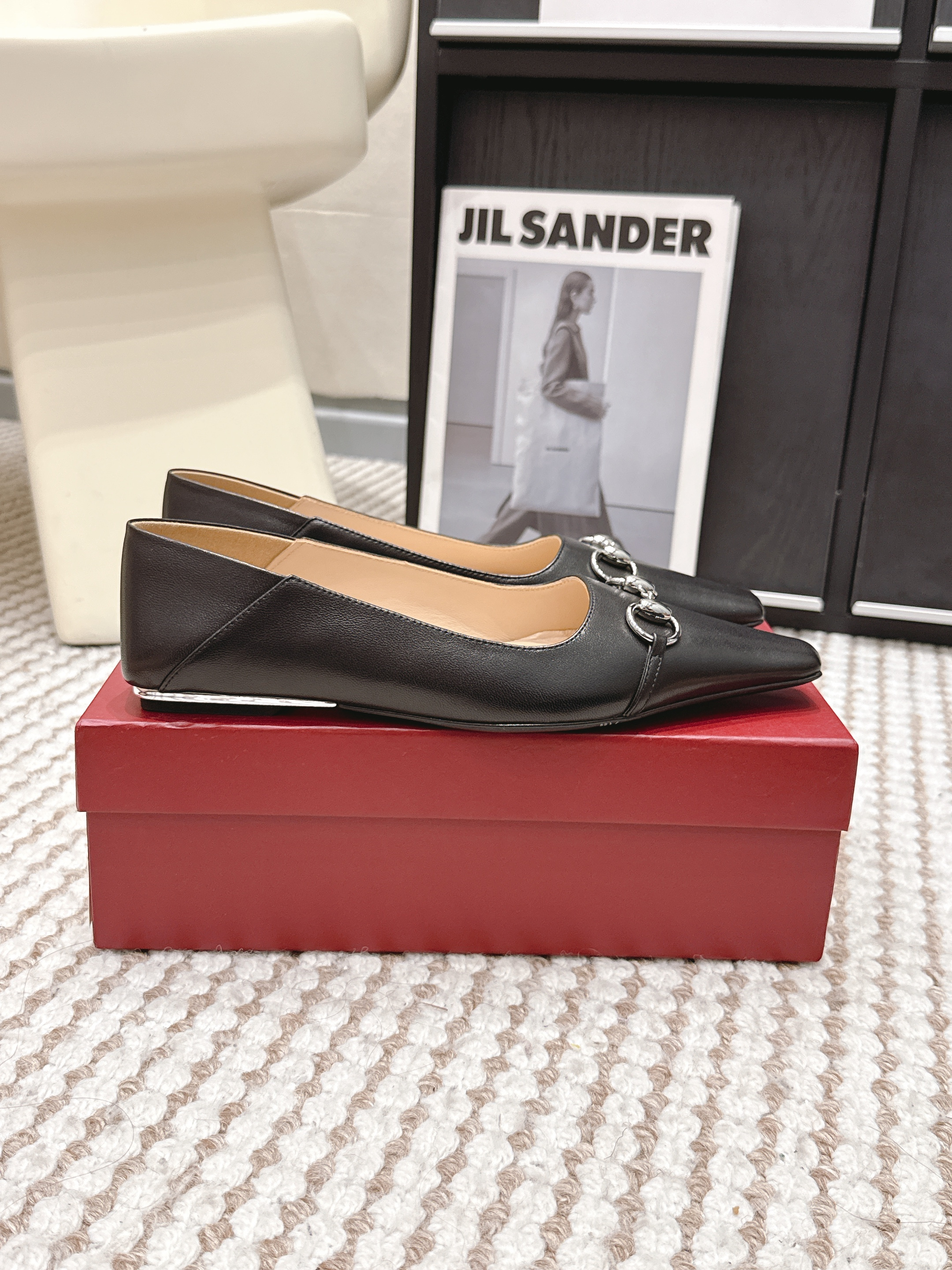 Women's Gucci Vittoria ballerina-Black