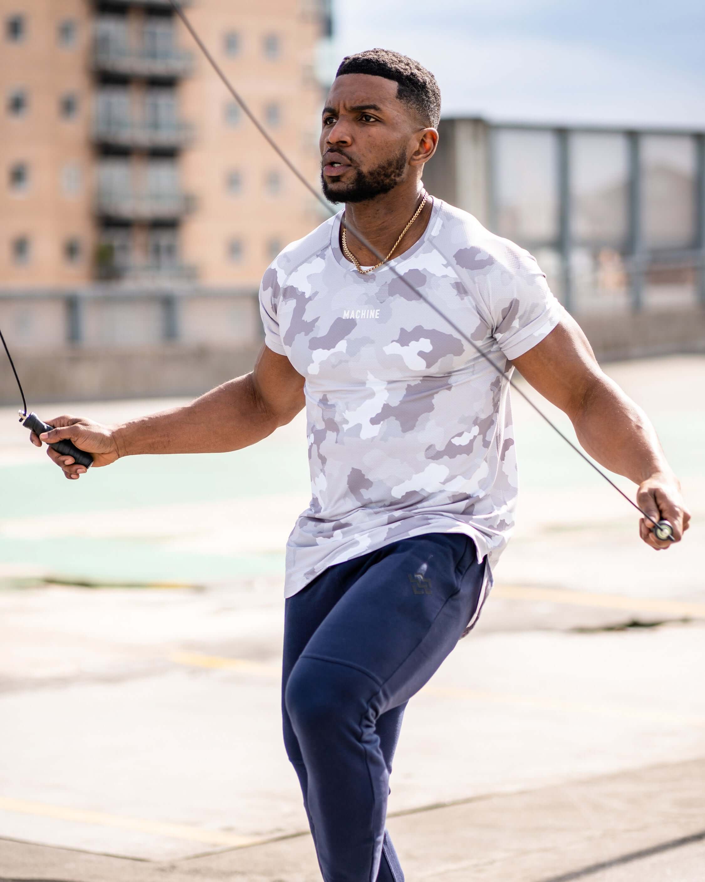 Activ-Mesh Agile T-Shirt (White Camo)
