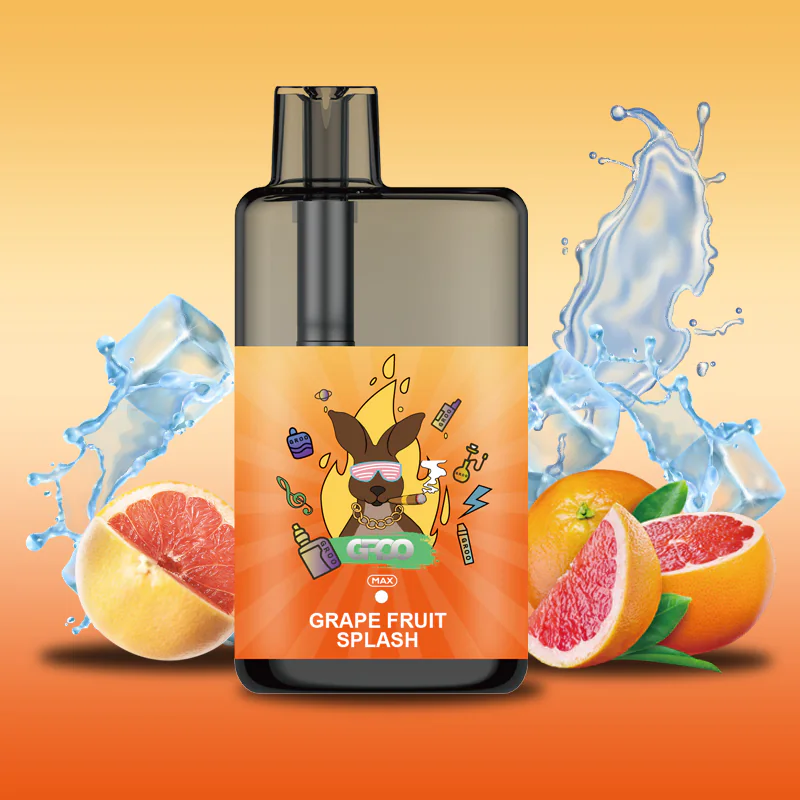 GROO MAX 10K Rechargeable Disposable Vape – Grape Fruit Splash - Vaba Vape-Shop