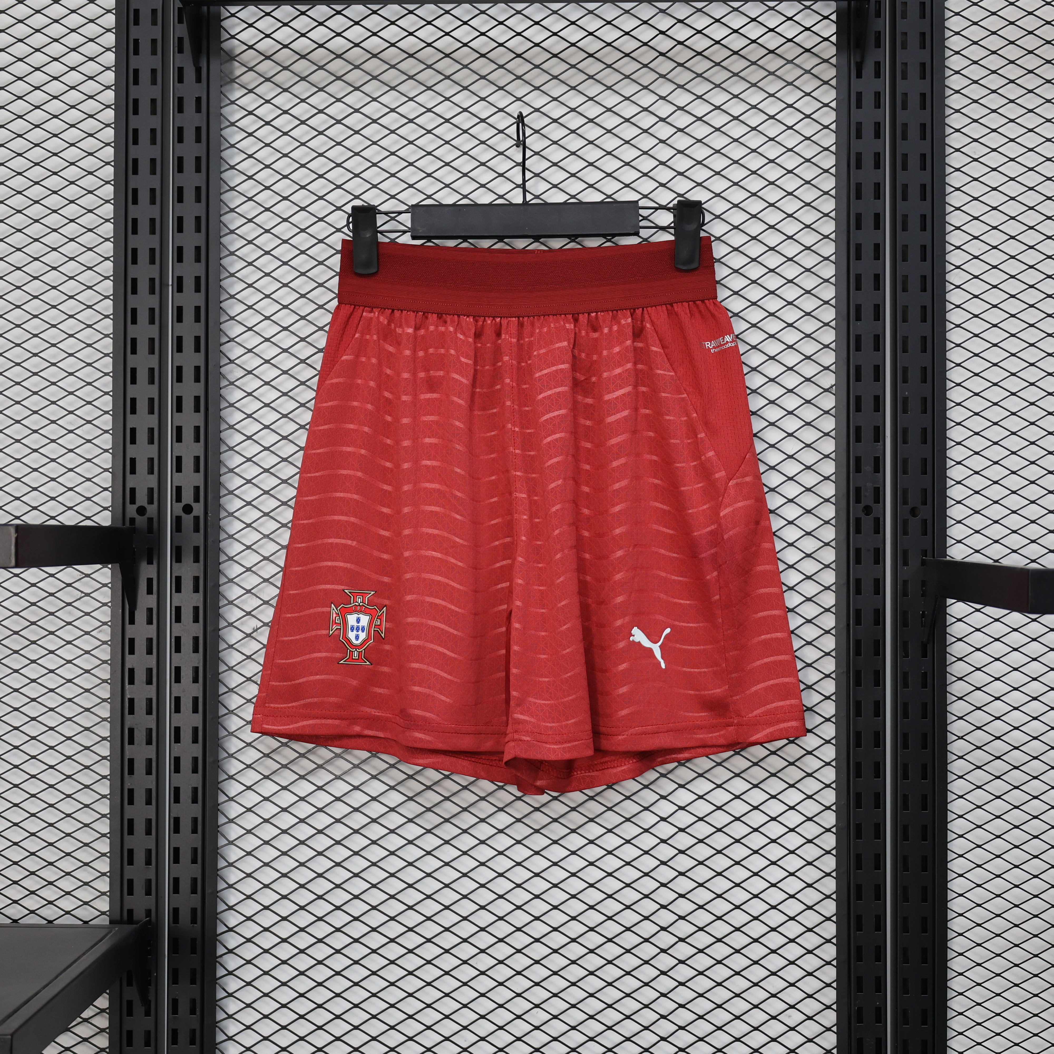 Portugal Home Soccer Shorts Player Version 2026