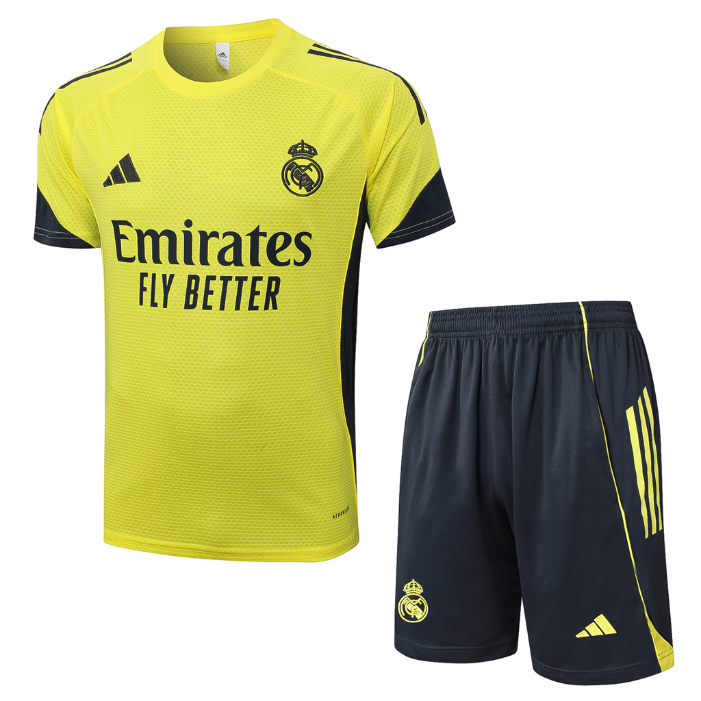 Real Madrid Training Short sleeve Suit 25/26 | Soc Jersey - Premium Football Jersey