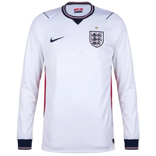 England Home Long Sleeve Jersey World Cup 2026