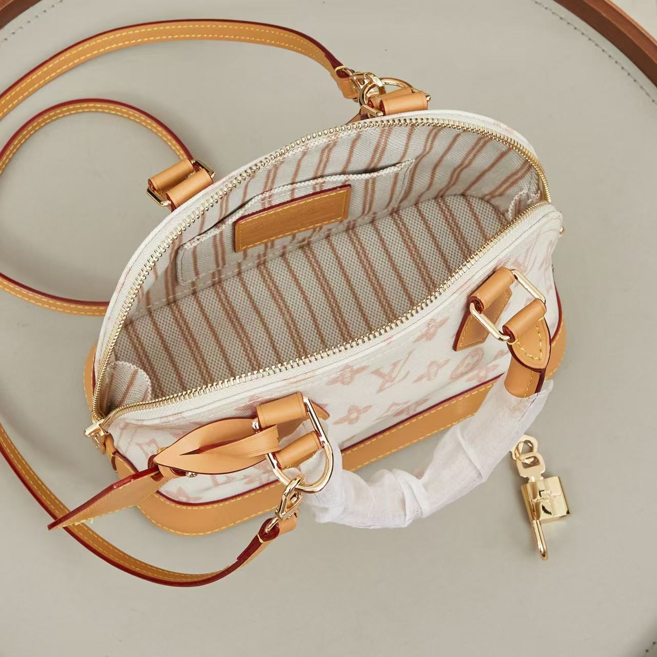 Louis Vuitton LV Alma BB Monogram Dune bag
