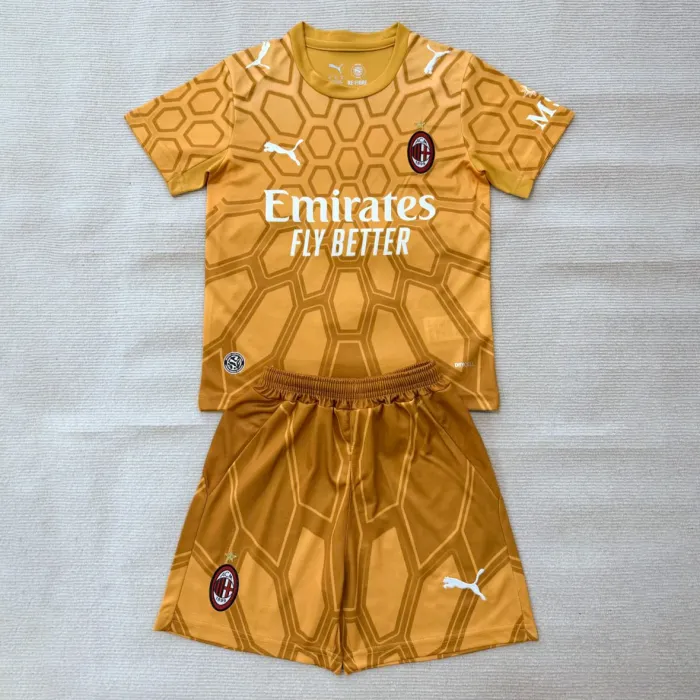 Kids AC Milan Home Goalkeeper Suit 26/27 | Soc Jersey - Premium Football Jersey