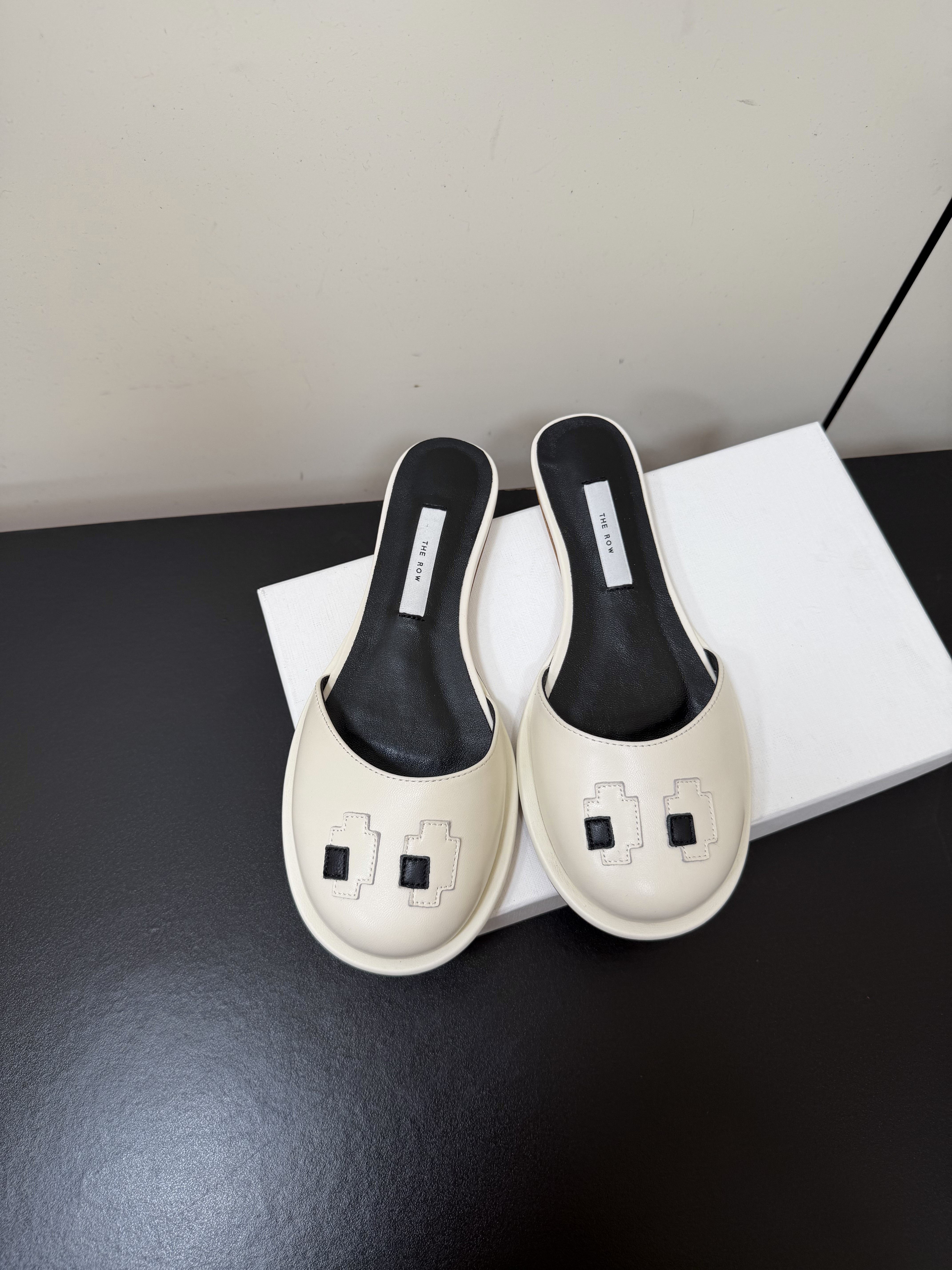 The Row Leather Mule