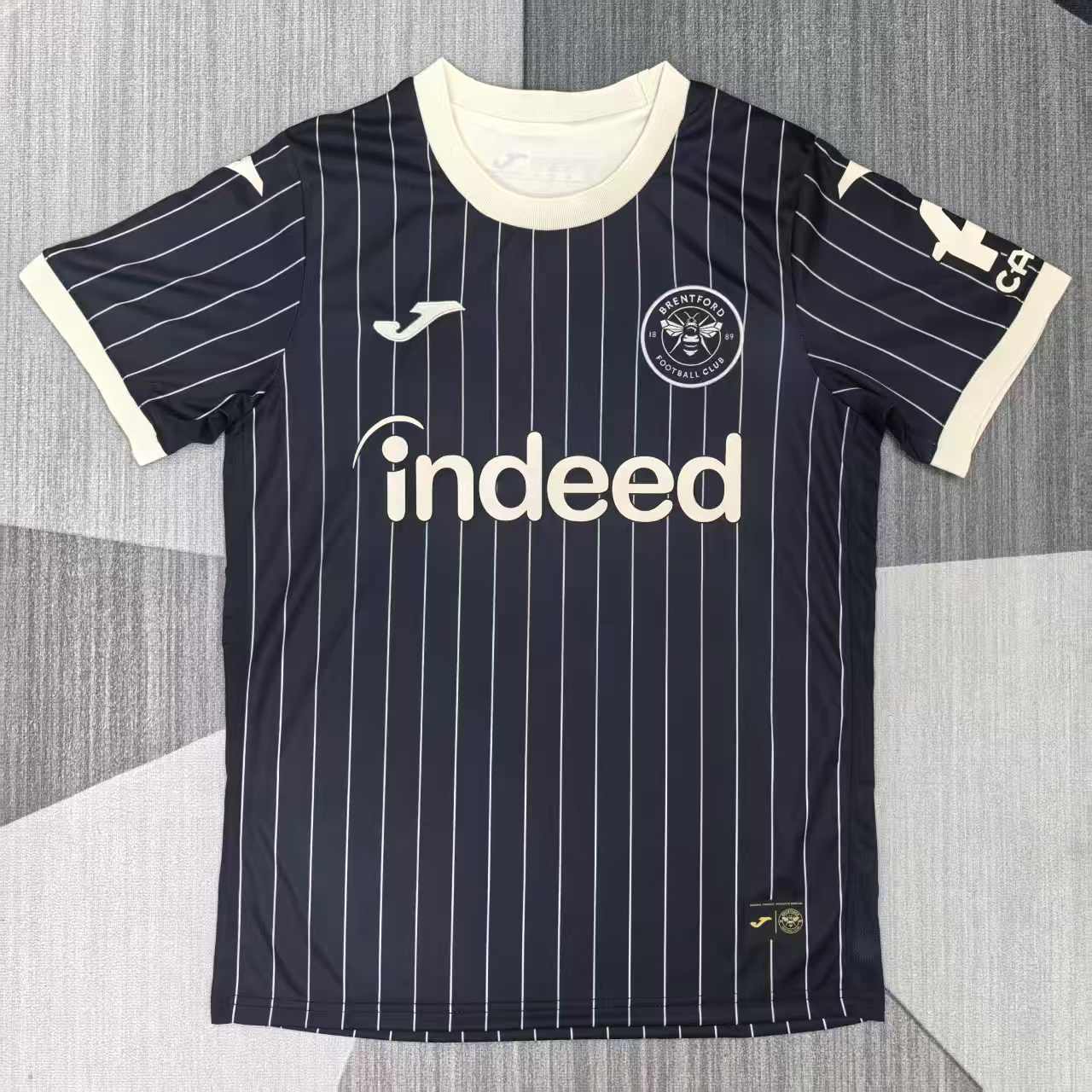 2026/2027 Brentford FC. Away Blue Fans Football Shirt 1:1 Thai Quality