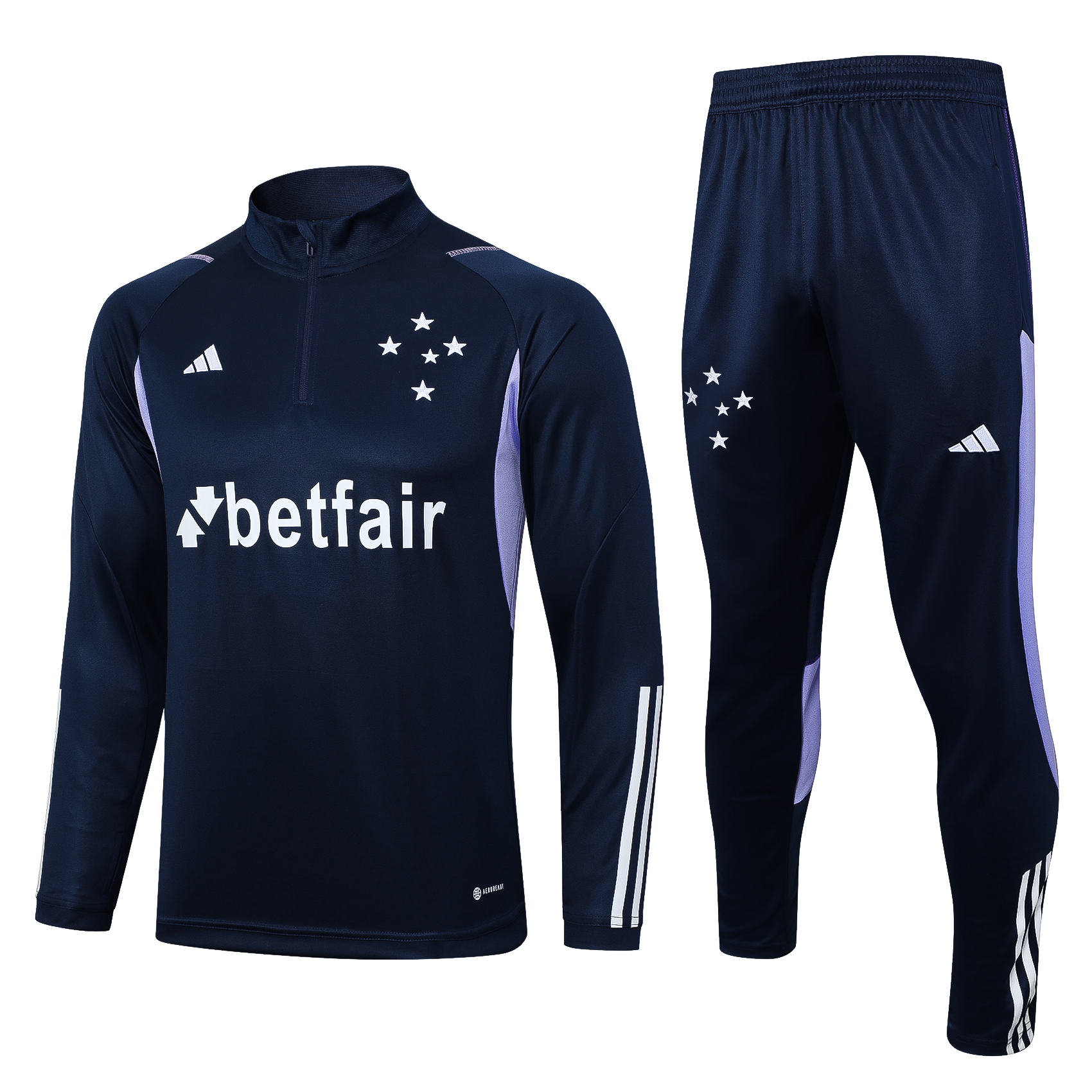 Half-Zippered Cruzeiro 23/24 Training suit