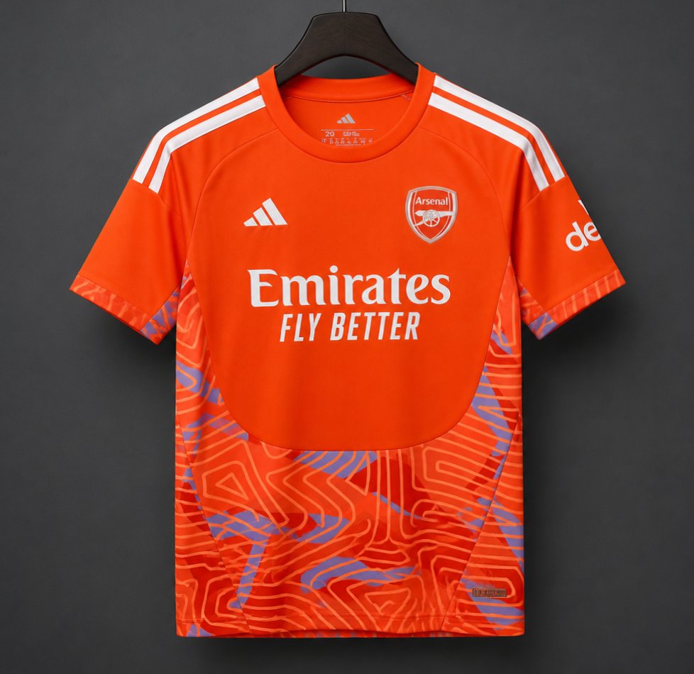 26/27 Arsenal Goalkeeper Orange Jerseyy  S-XXL - musan