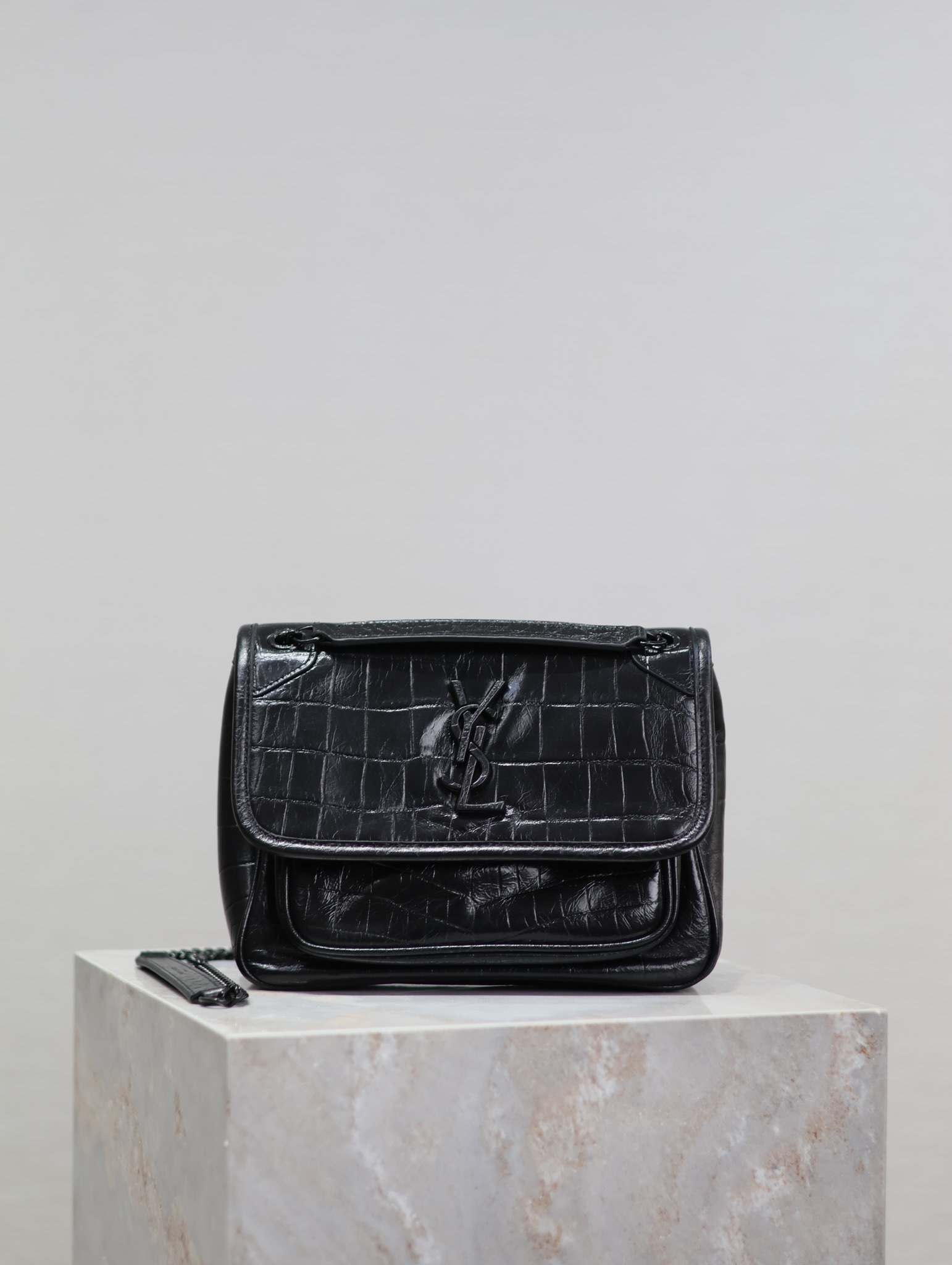 Saint Laurent YSL 10A Handbag Shoulder Bag Top Mirror Quality Version Niki 22cm