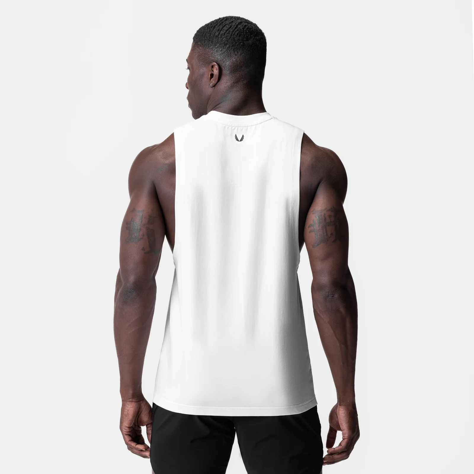 0926. Supima Muscle Tank - White