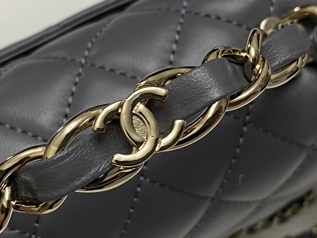Chanel Mini Classic Handbag With Top Handle