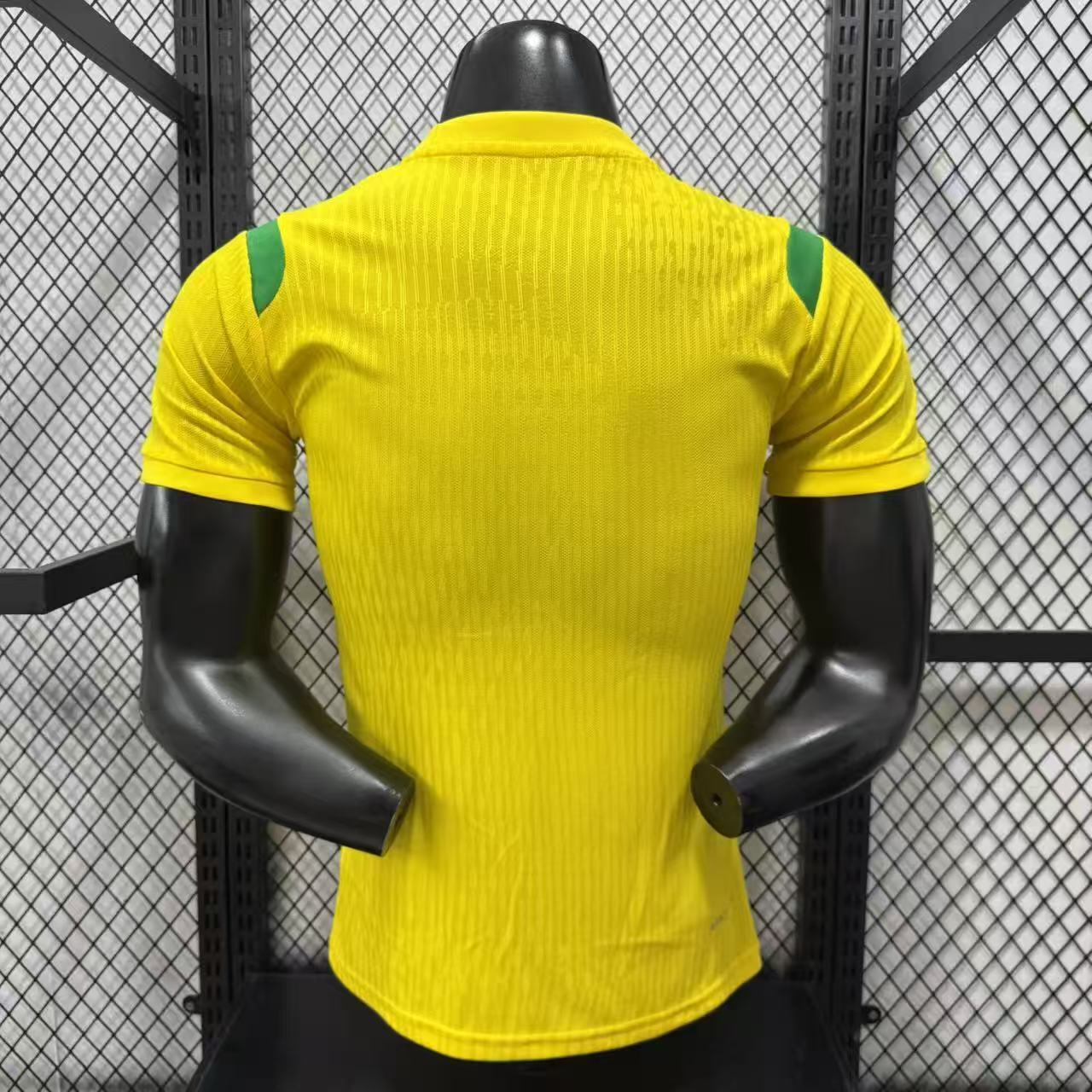 Player Version 2026 Brazil Yellow Training Jersey S-2XL
