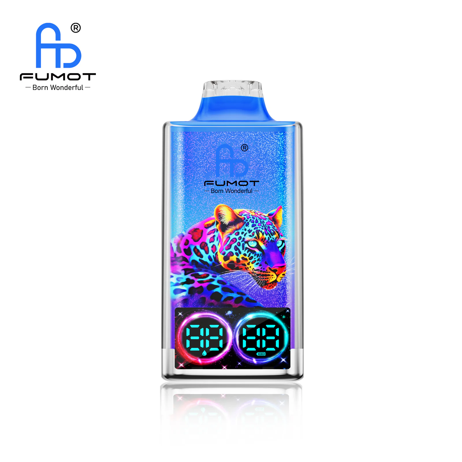 FUMOT Leopard 40K Disposable Vape – Blueberry Raspberry - Vaba Vape-Shop