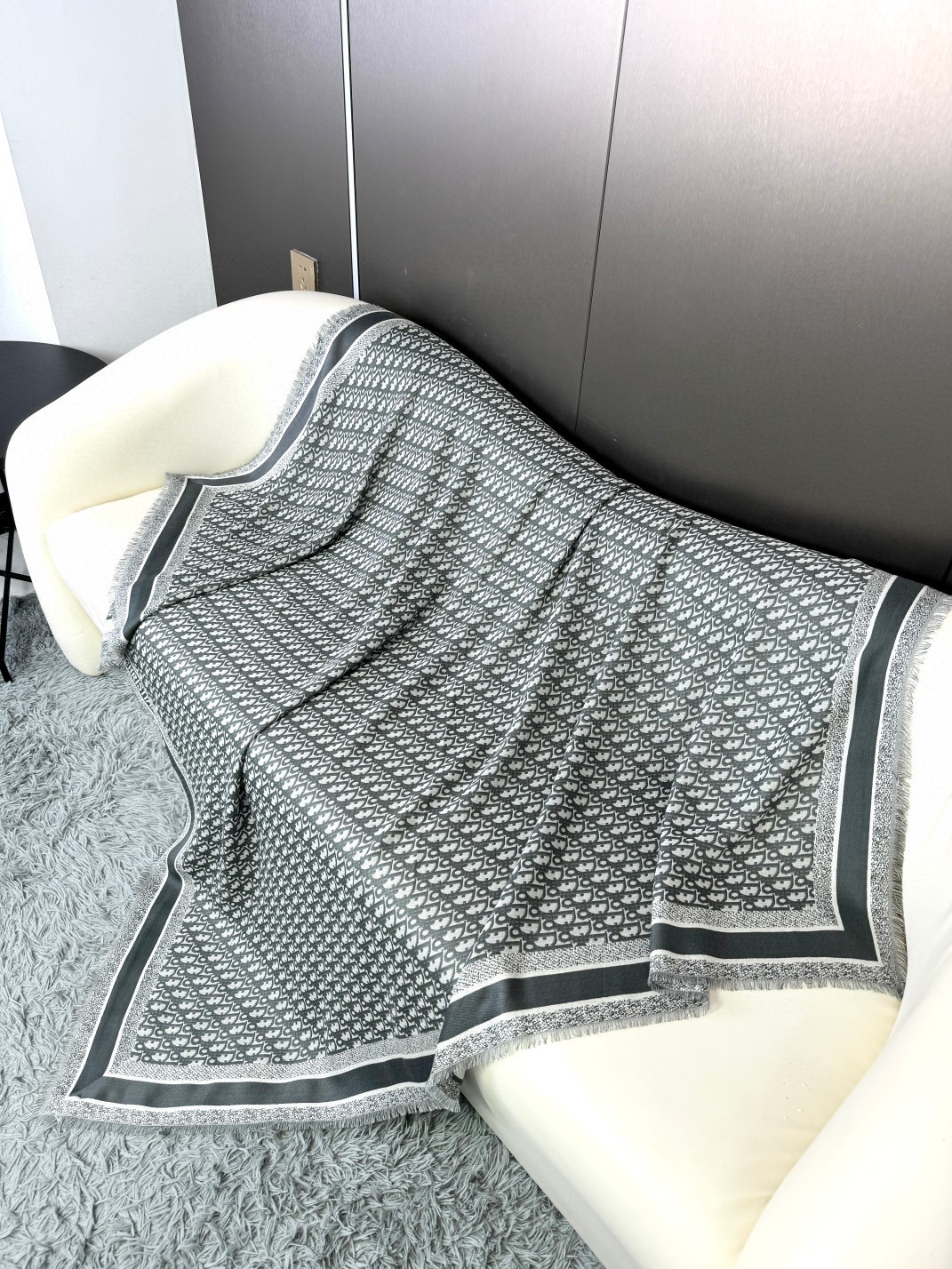 Dior Cashmere and Silk Shawl 140