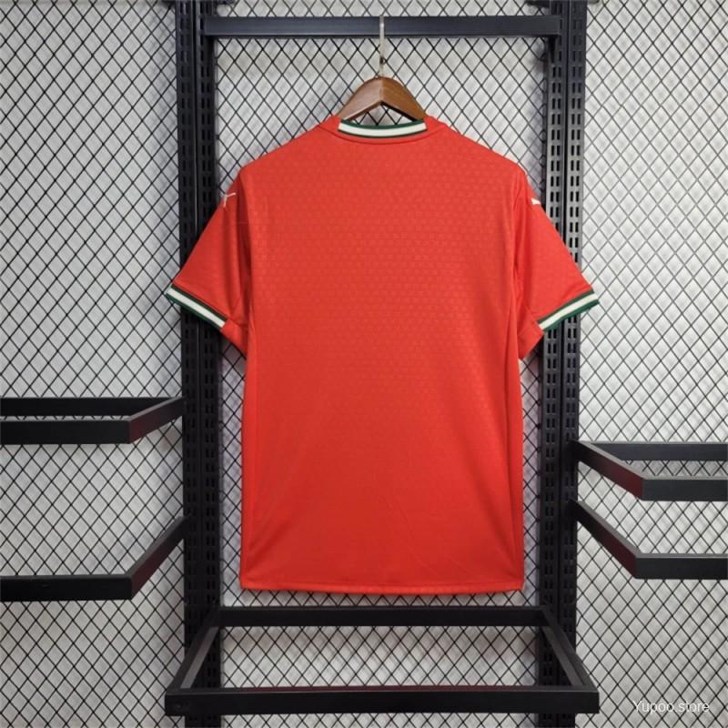 2025 Long Sleeve Portugal Home Jersey
