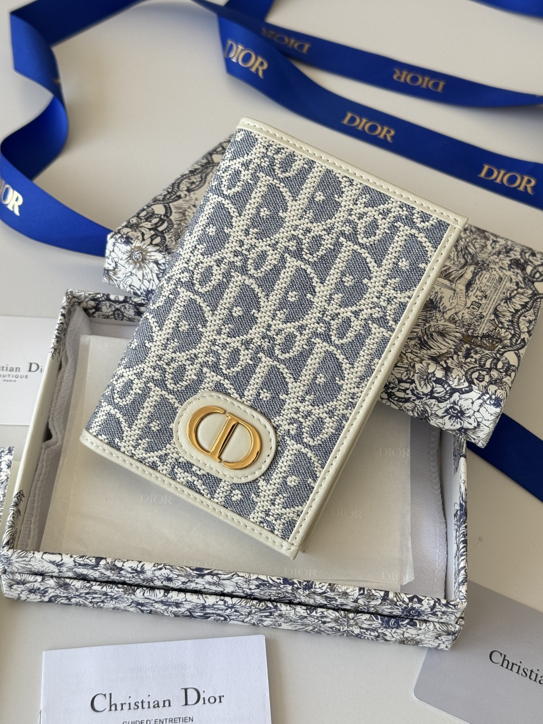 Dior Caro Passport Holder