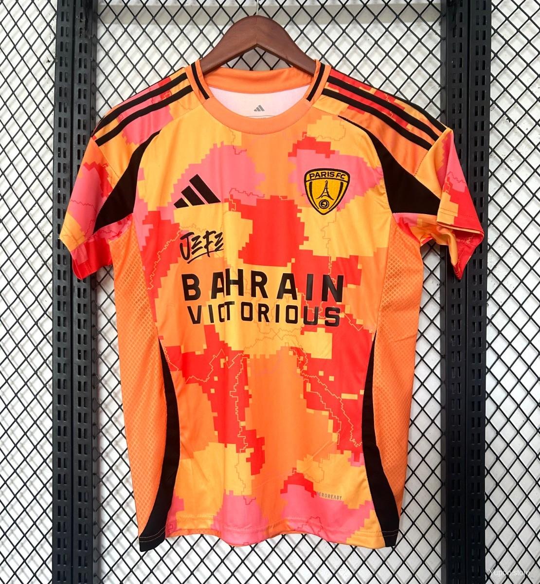25/26  Paris FC Away/Third Orange Special Edition Jersey