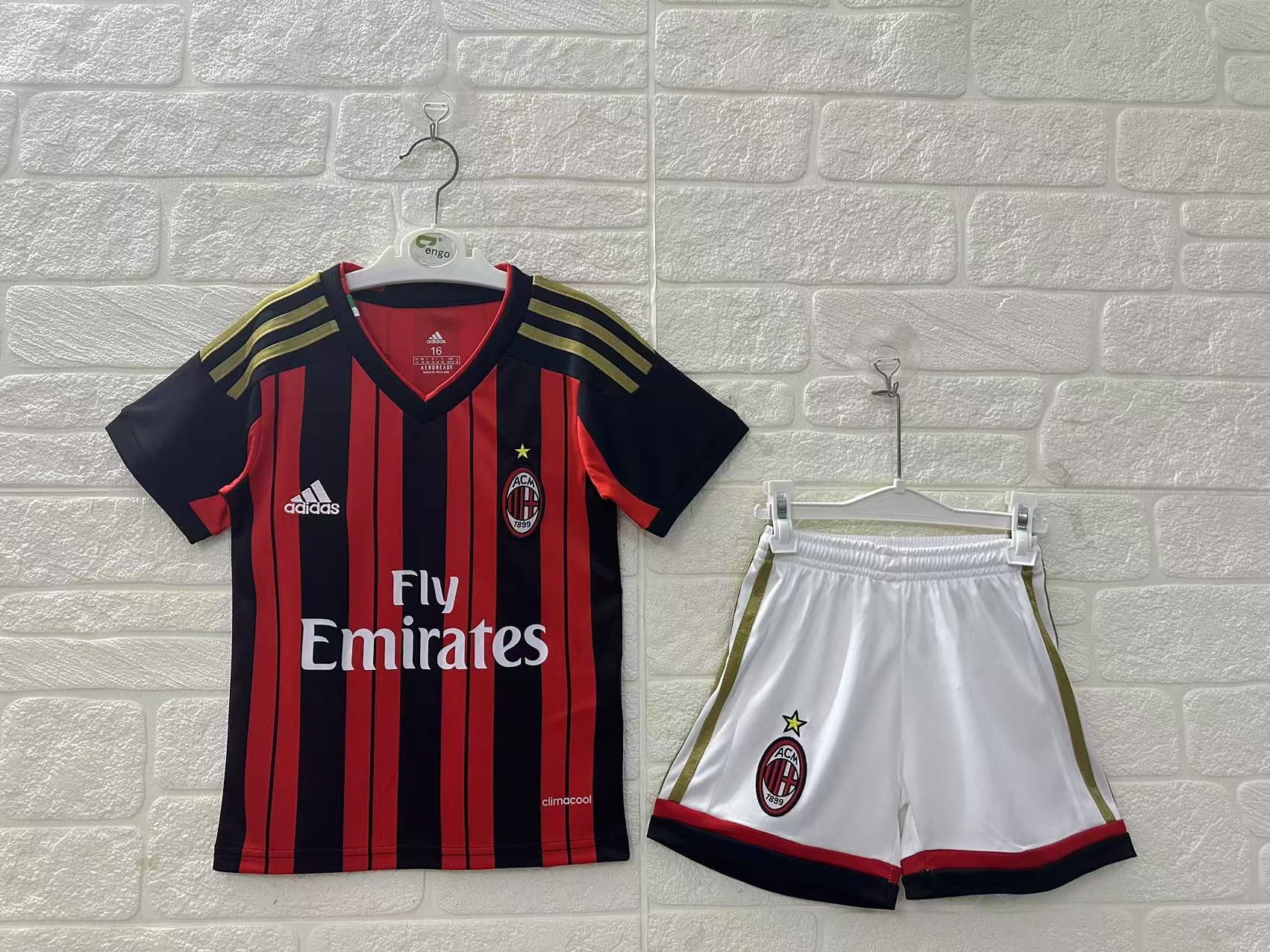 AC Milan Home Retro Kids Suit 2013/14