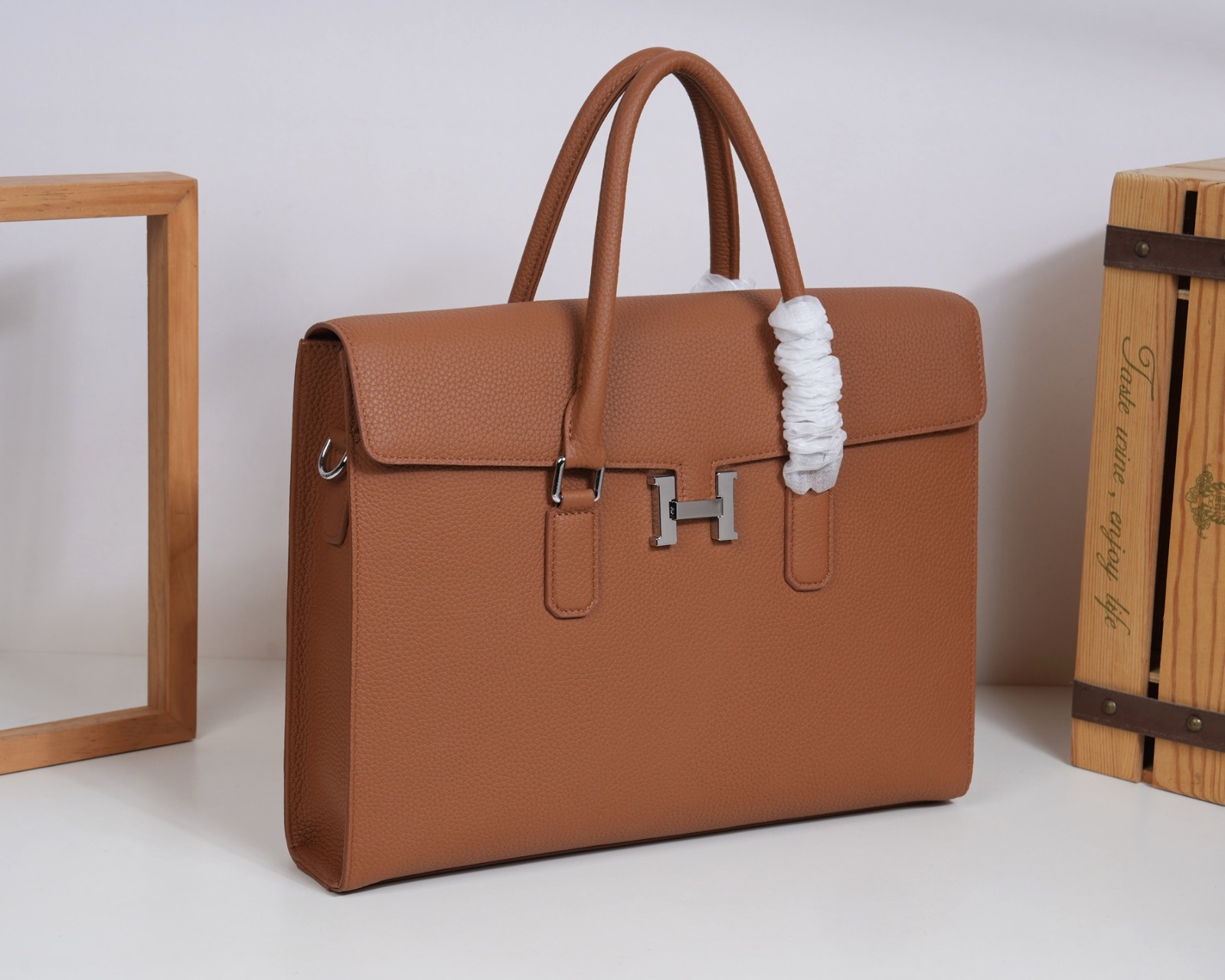 Hermes Briefcase Handbag