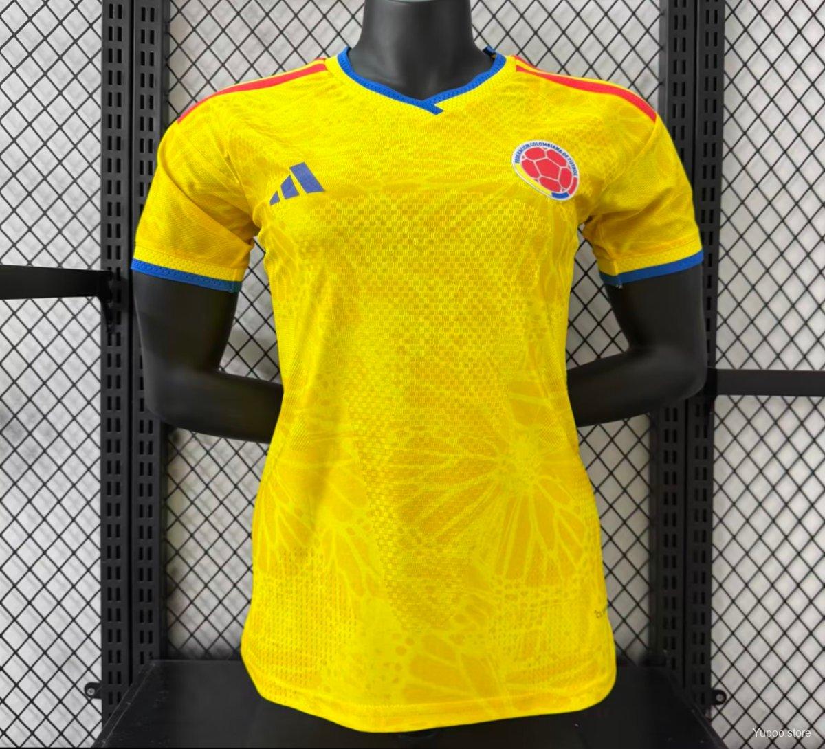 Female Player Version 2026 Colombia Home Women Jersey S-2XL