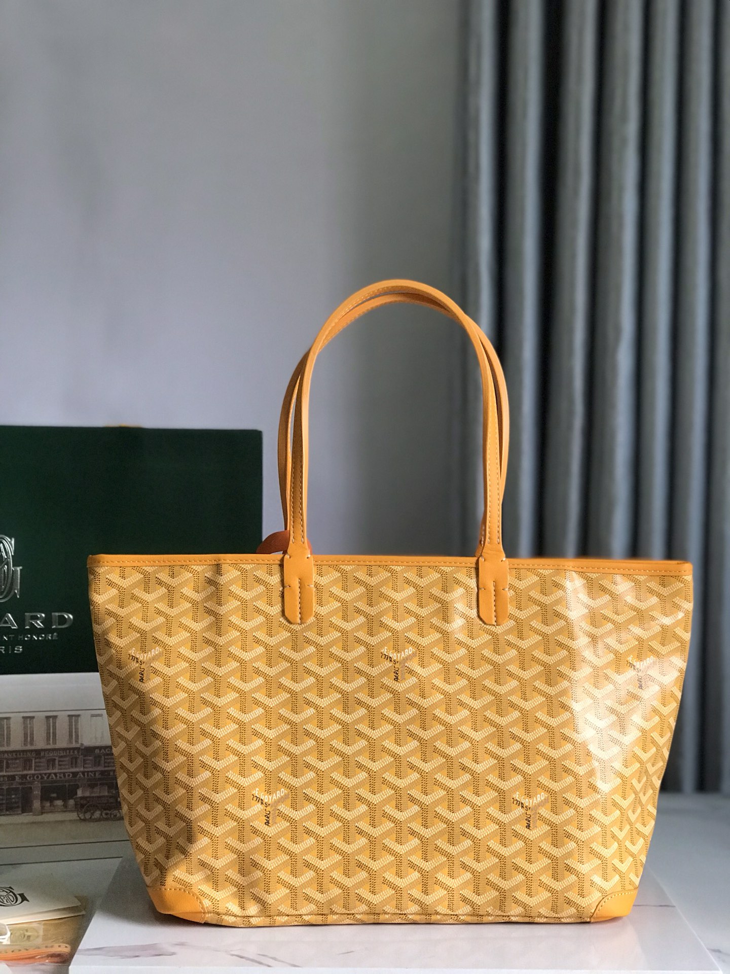 Goyard Saint Louis Artois PM Bag in Yellow