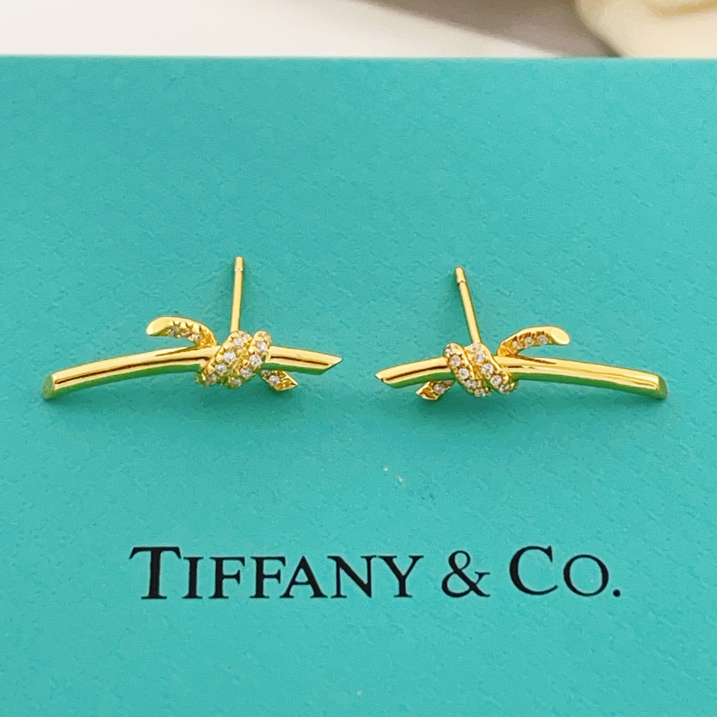Tiffany Fashion Earrings-Gold