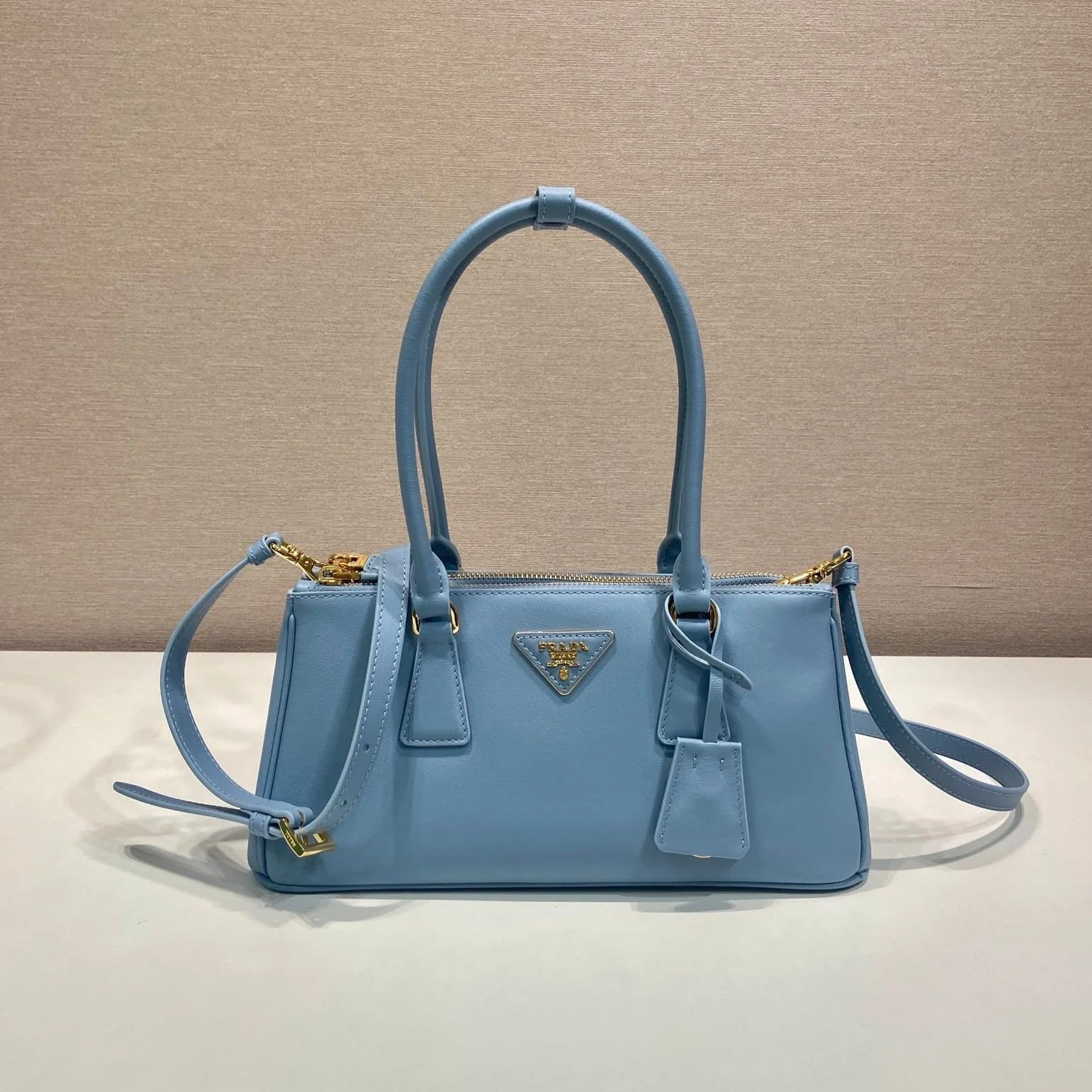 Prada PRA New killer bag blue calfskin 340505
