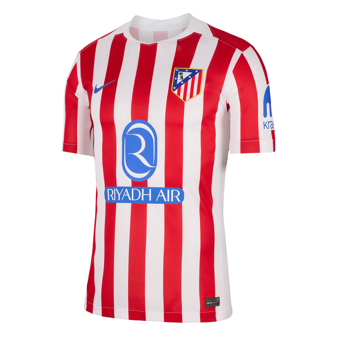 Atletico Madrid Soccer Jersey Home Custom Shirt 2025-26