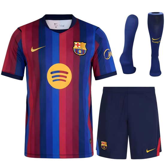 Barcelona Home jersey Suit & Socks 26/27