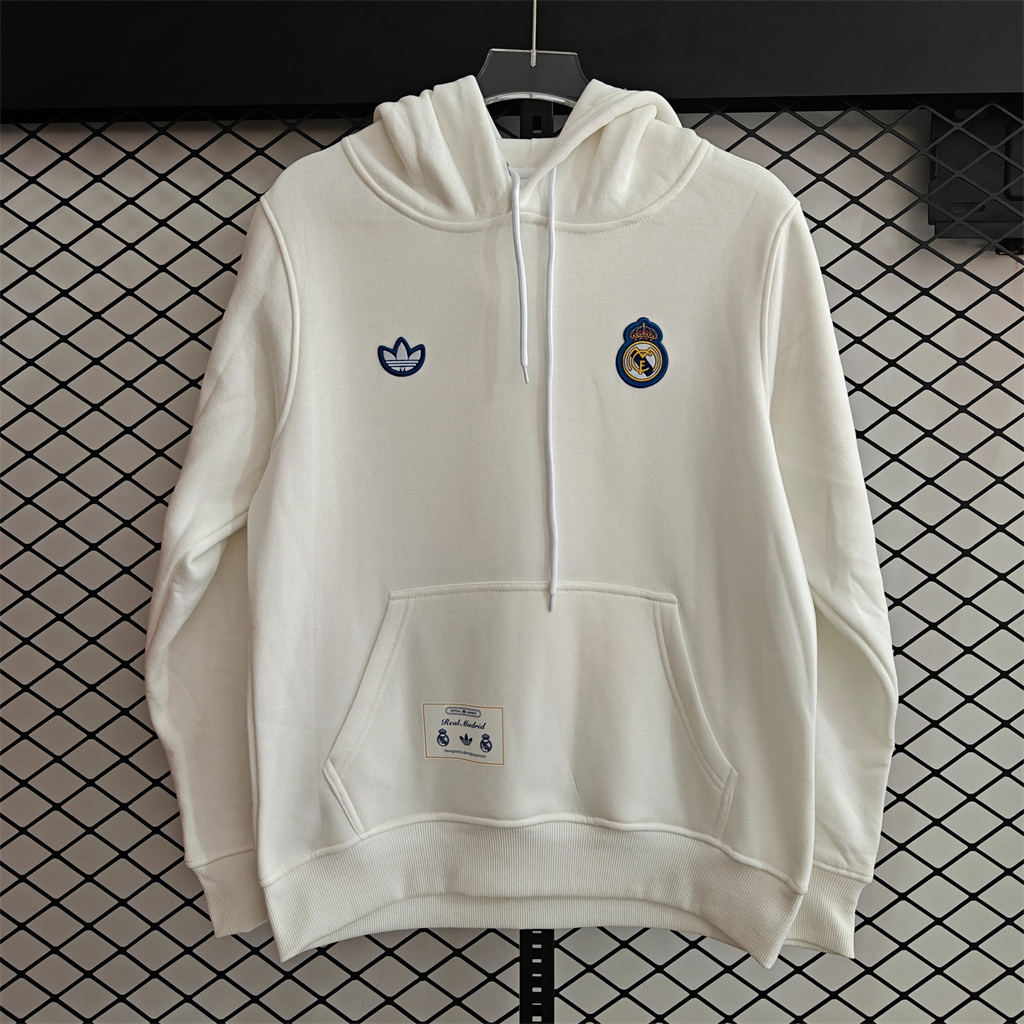 Real Madrid Hoodie Sweatshirt Training Jersey 25/26 (Multiple colors)
