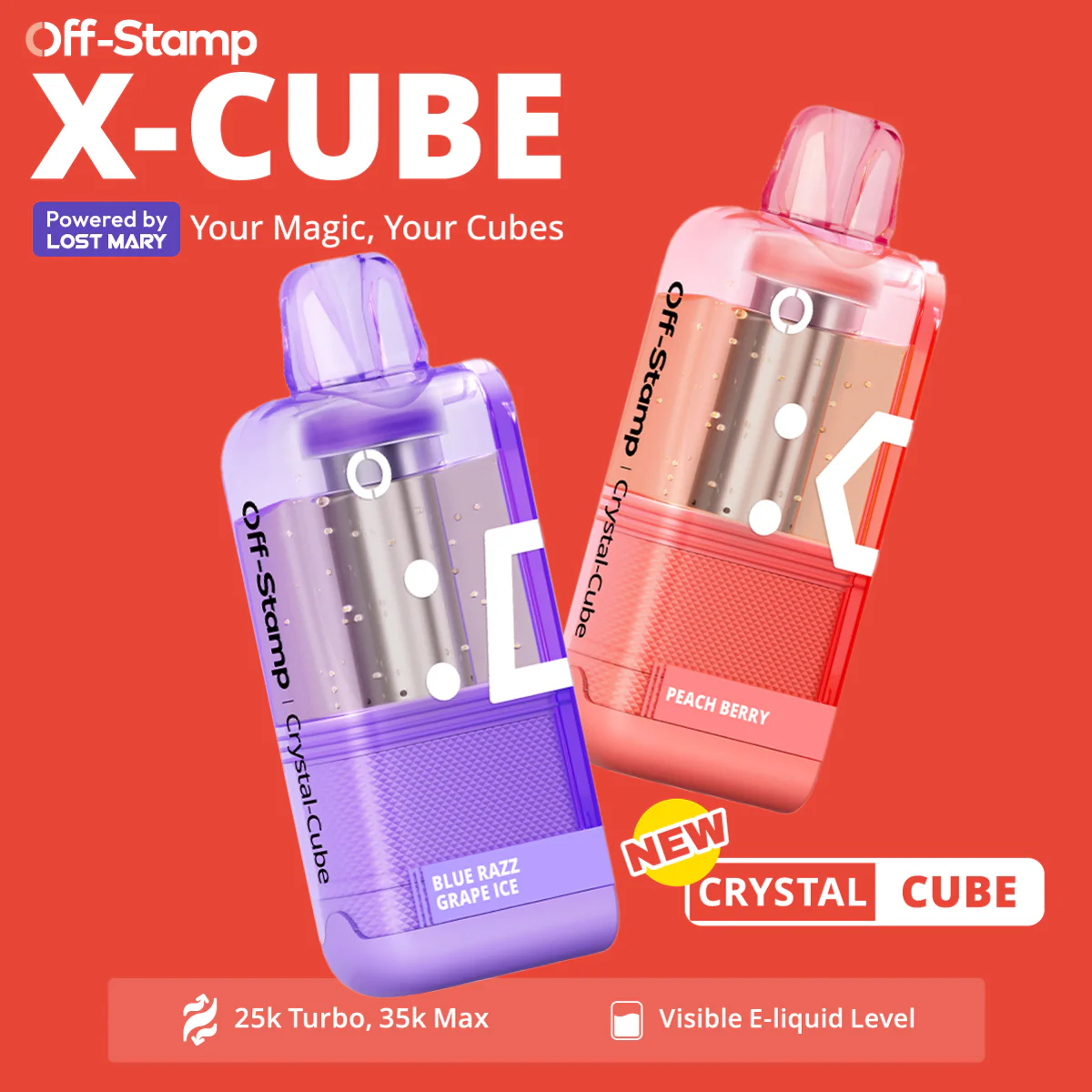 OFF-STAMP X-CUBE 35K Crystal Pod collection image