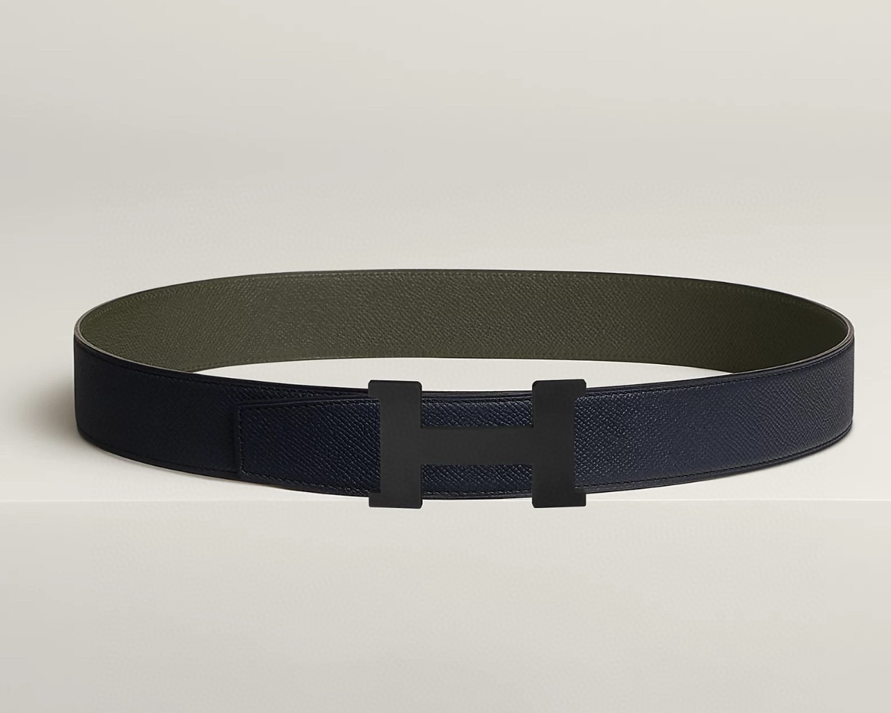 Hermes Constance H Reversible Leather Belt 3.8cm
