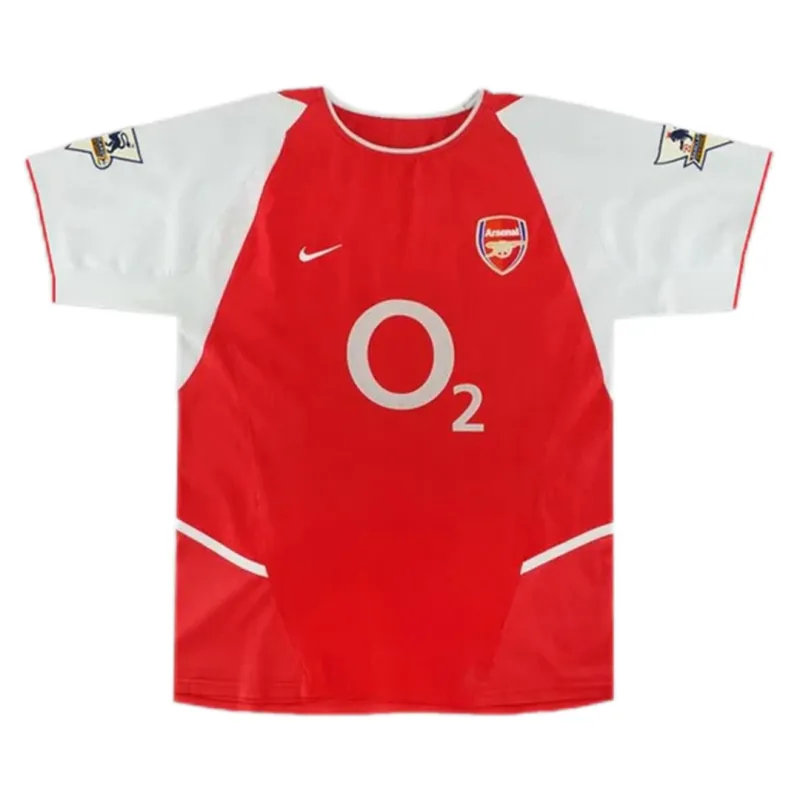 02-04 Arsenal Henry #14 Retro Jersey Home Replica 2002/04