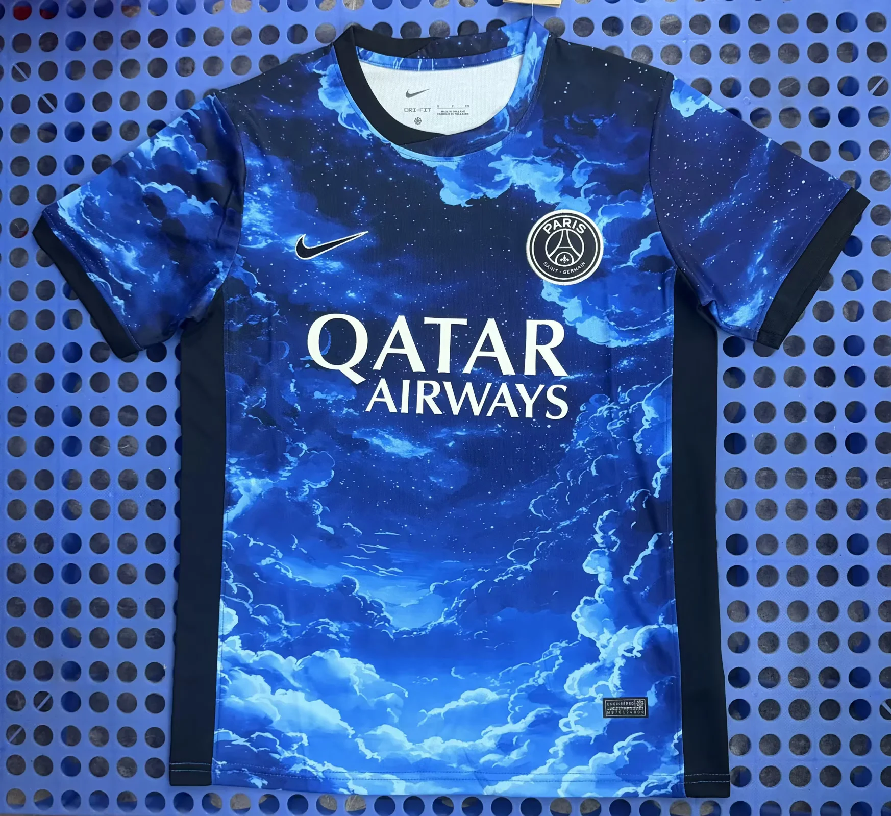 2025/2026 Paris Special Edition Clouds Blue Football Shirt 1:1 Thai Quality