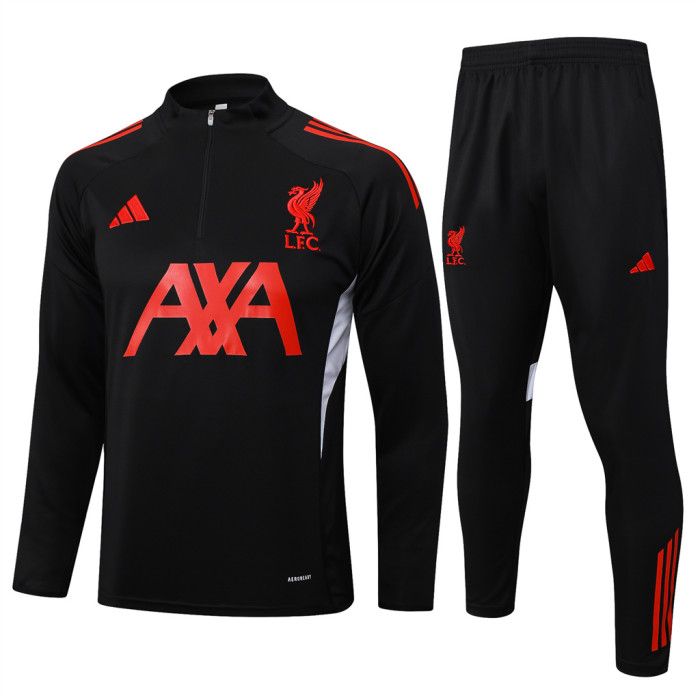 LVP 25/26 Half zipper Black training clothes set