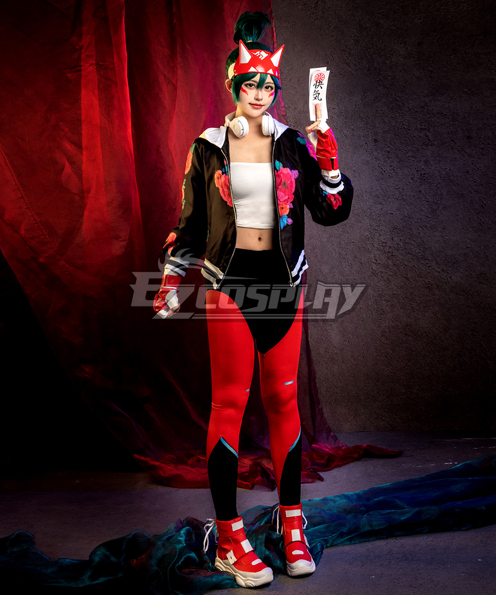 Overwatch2 OW2 Kiriko Athleisure Cosplay Costume