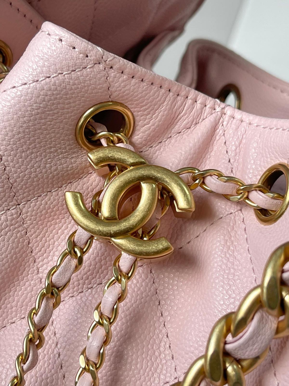 Chanel 2025 New Bag Caviar Small 30cm Size -Pink