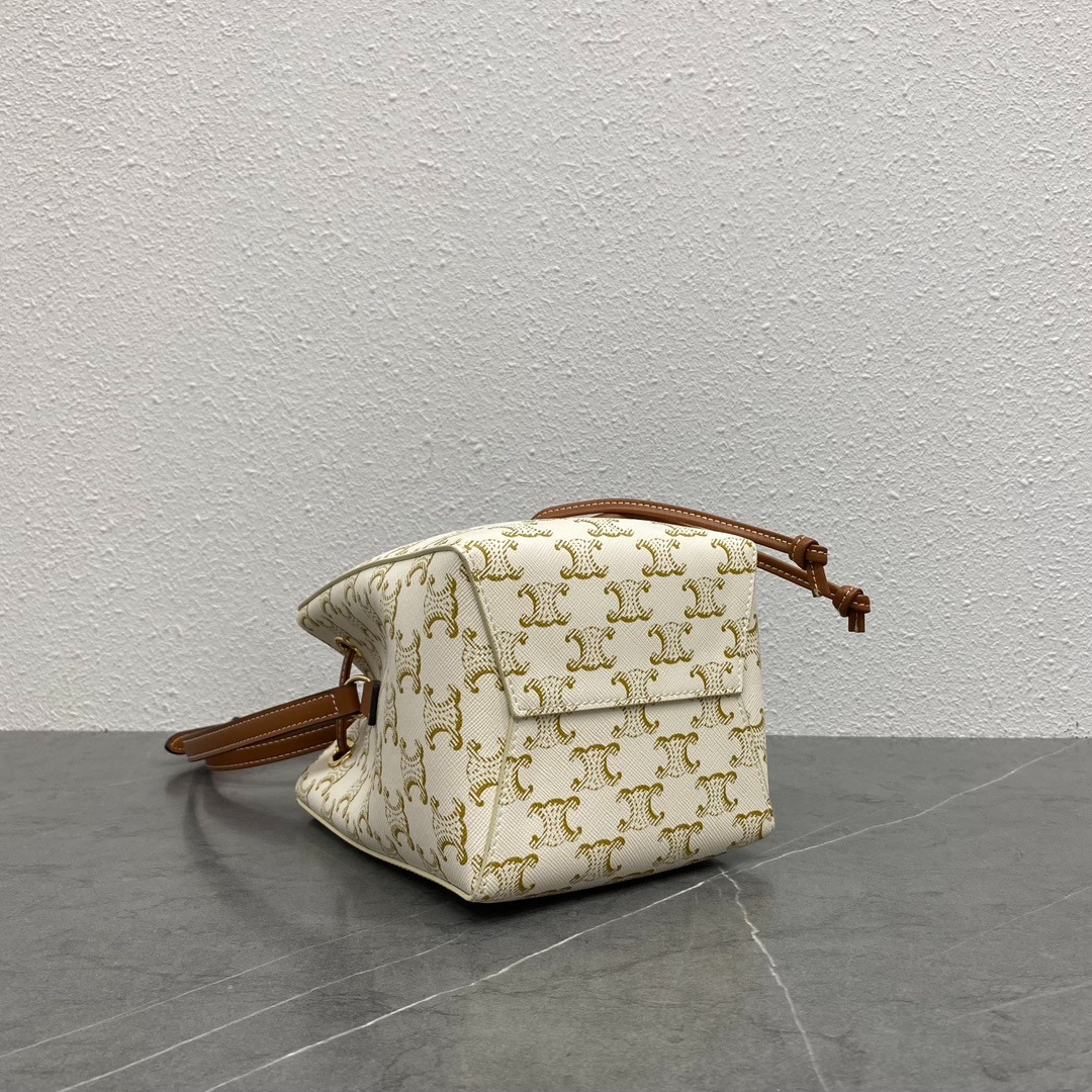 Celine TERENCE Mini Drawstring bucket bag