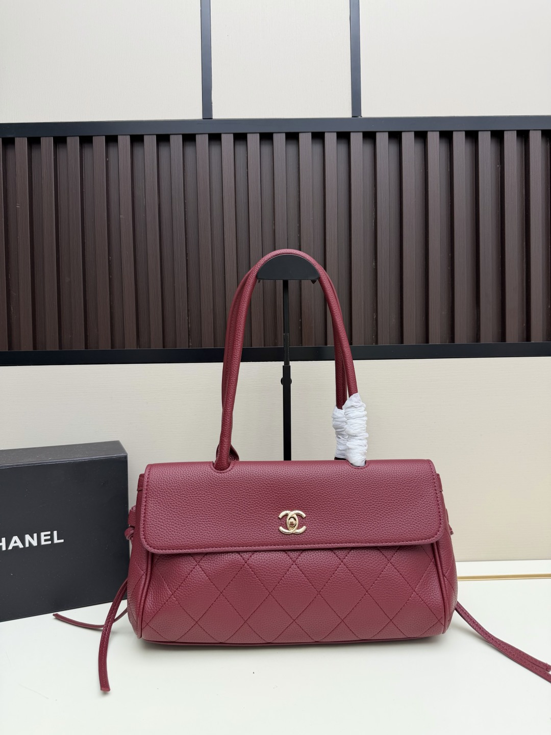 Chanel 26S new baguette bag in red