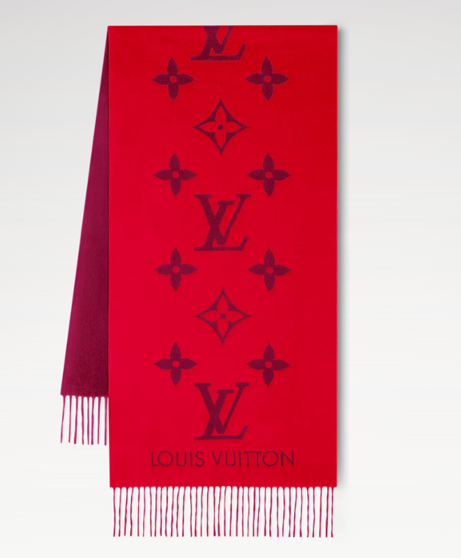 Louis Vuitton LV Reykjavik Monogram Scarf