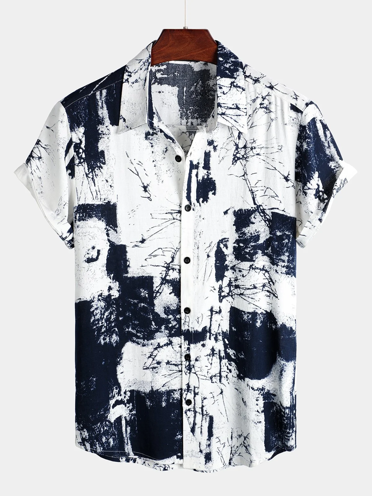 Men's Casual Short Sleeve Shirt