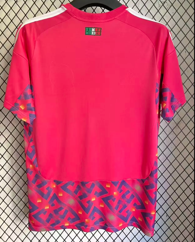2026 Mexico Pink  Goalkeeper Jersey S-4XL