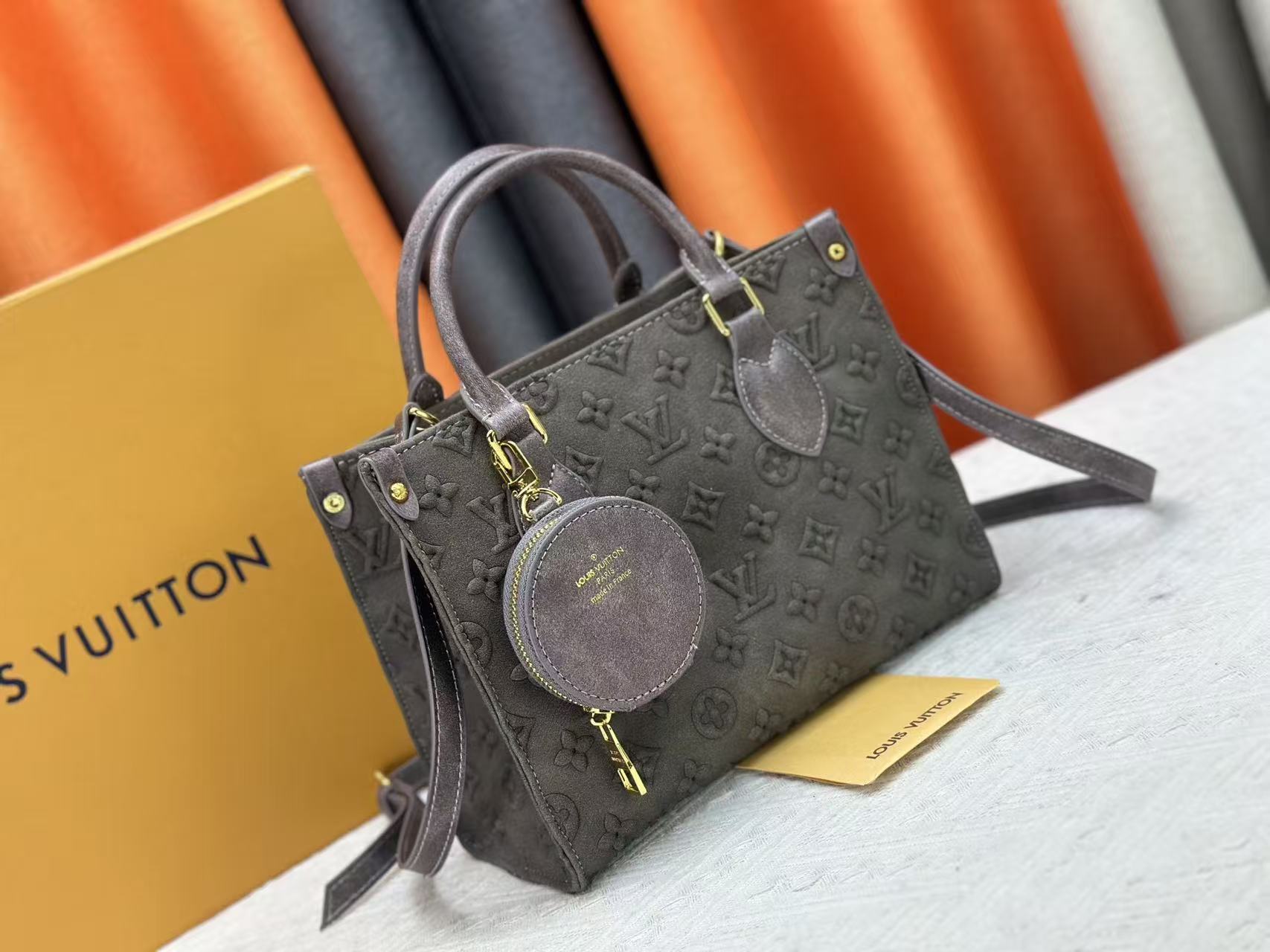 Louis Vuitton LV embossed OnTheGo tote