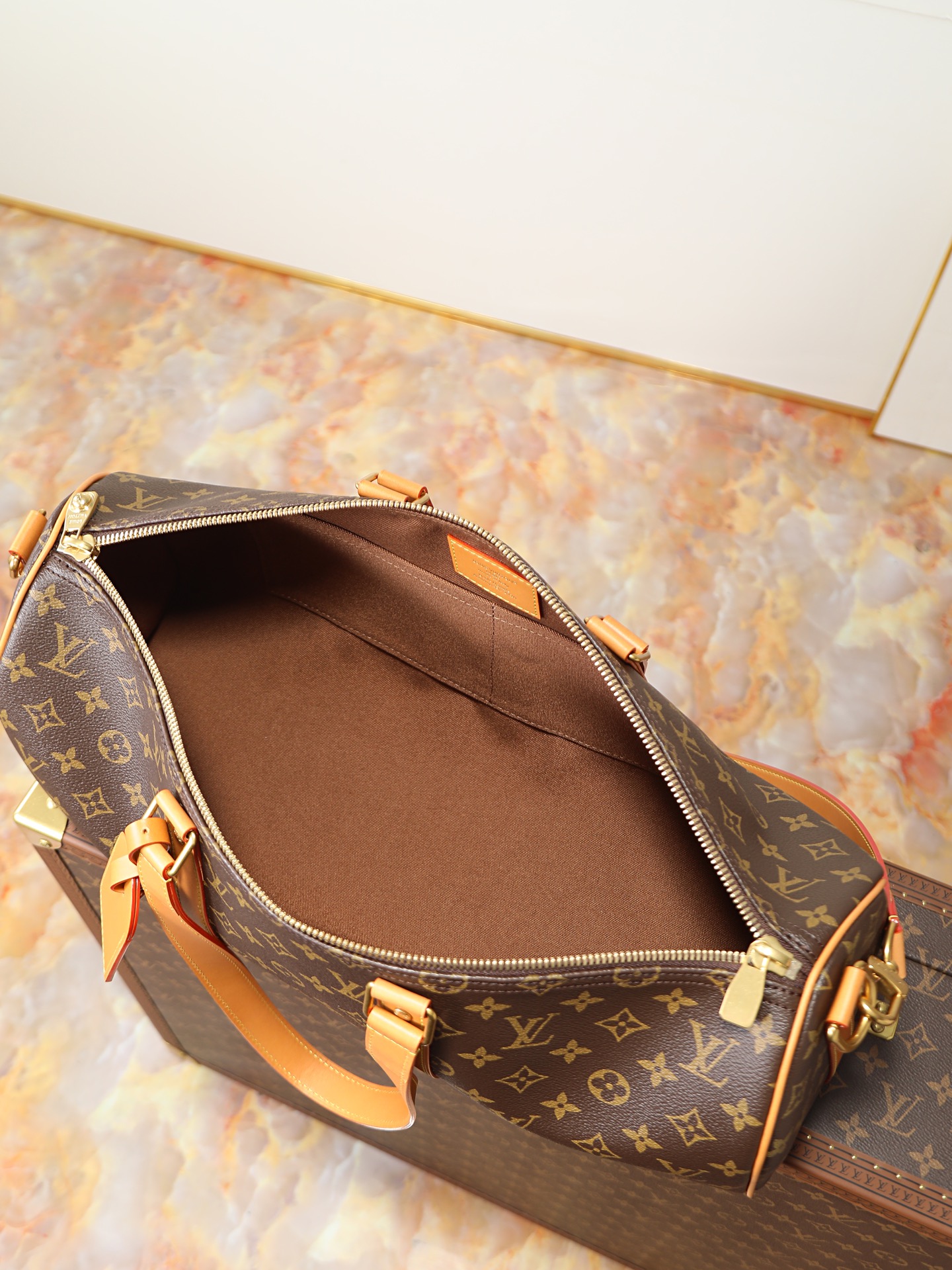 Louis Vuitton new Needle Keepall cylindrical handbag