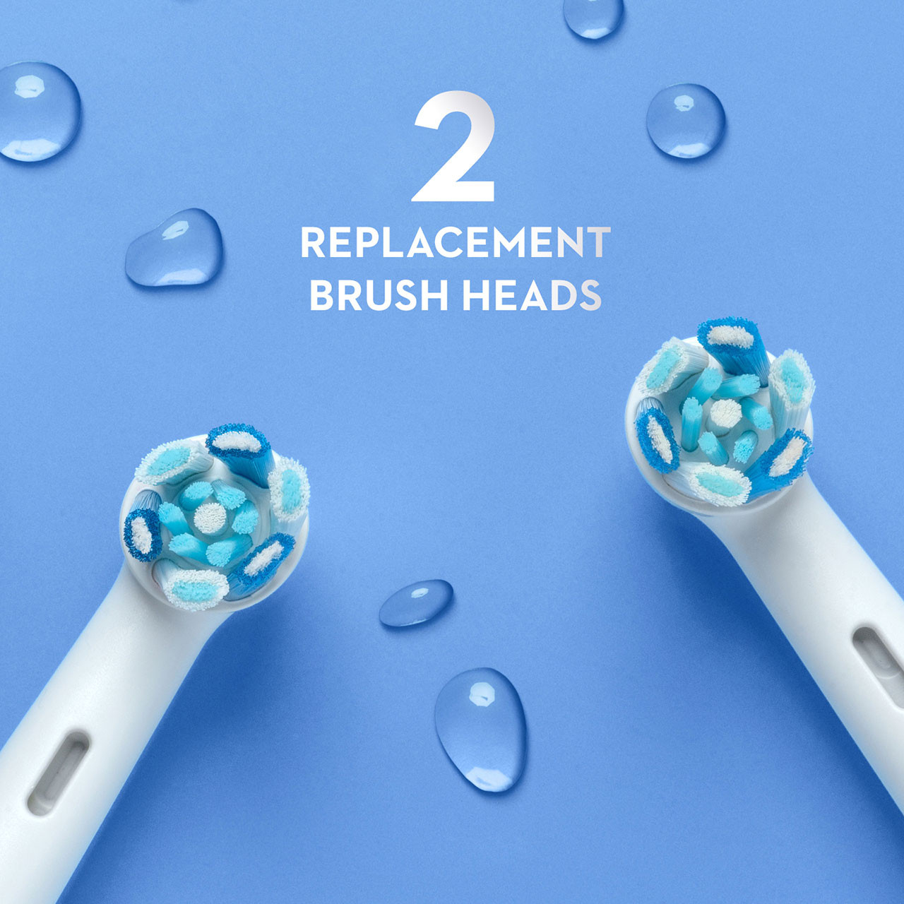 Oral-B iO Ultimate Clean Replacement Brush Heads, 2-Count