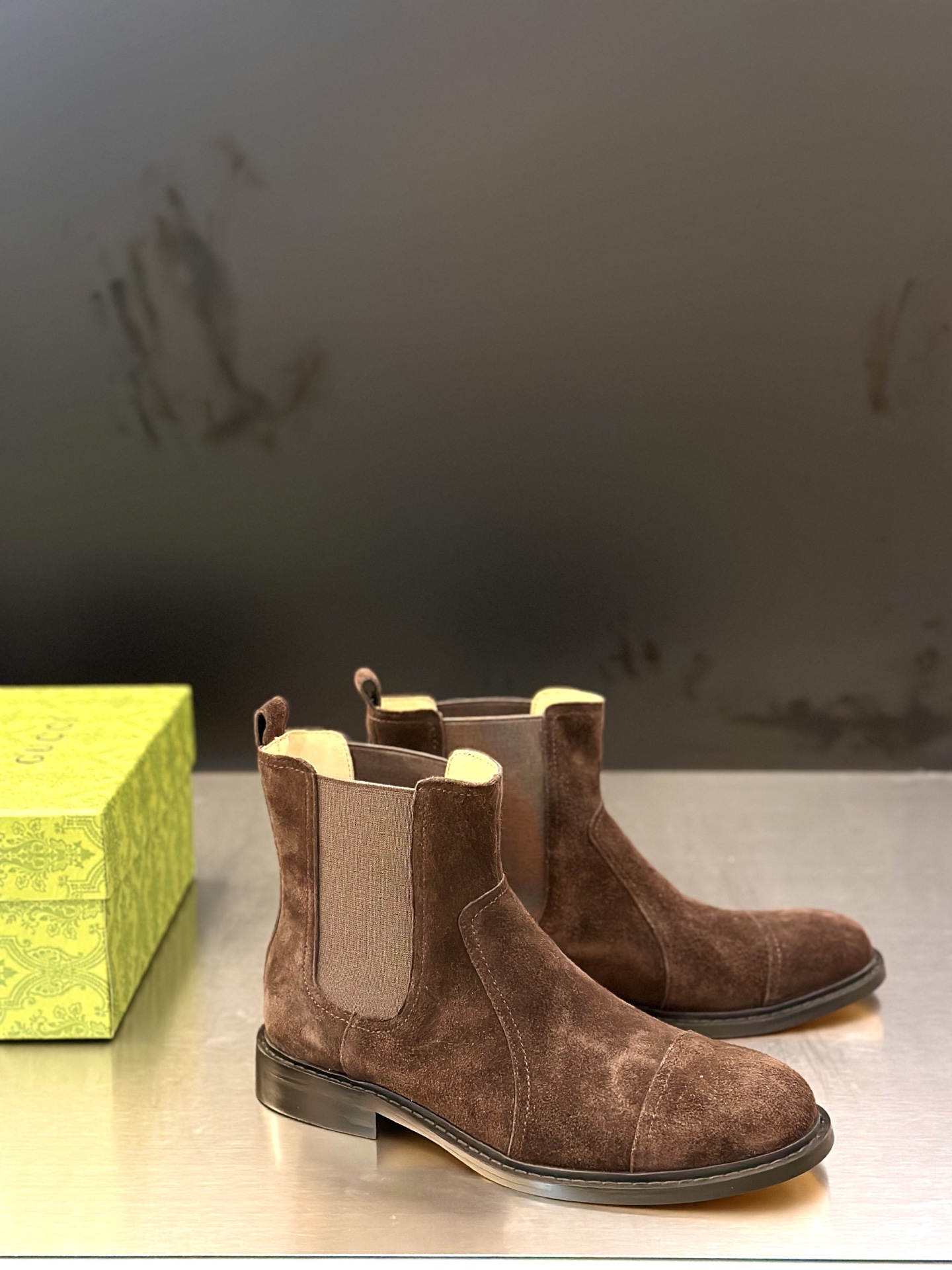 Gucci Men's Suede Boots