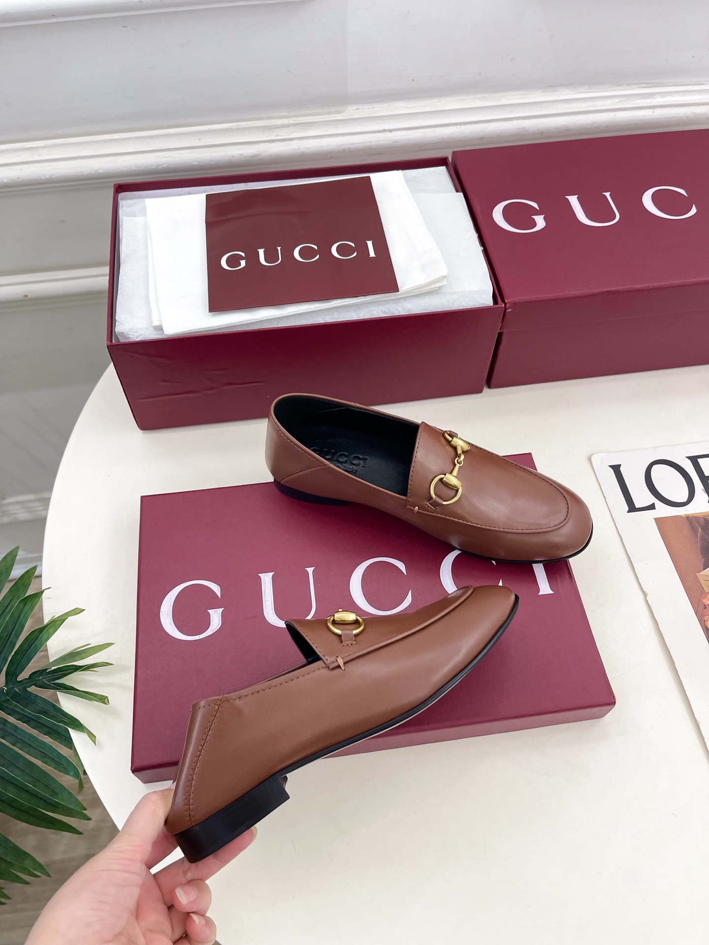 Women's Gucci loafer with Horsebit